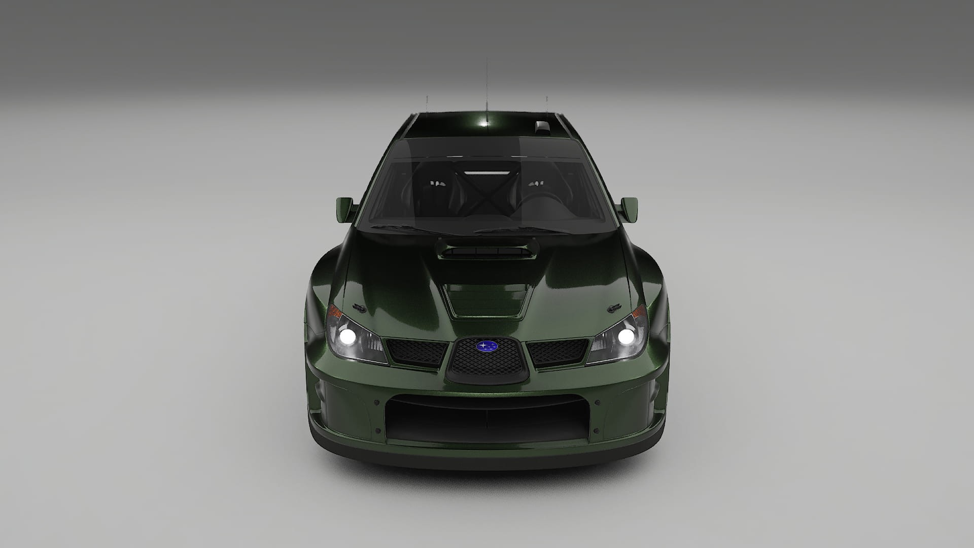 Subaru Impreza WRC GD TPU Paint Protection Film | LAGOON Color Change PPF Full Pre-Cut Kit