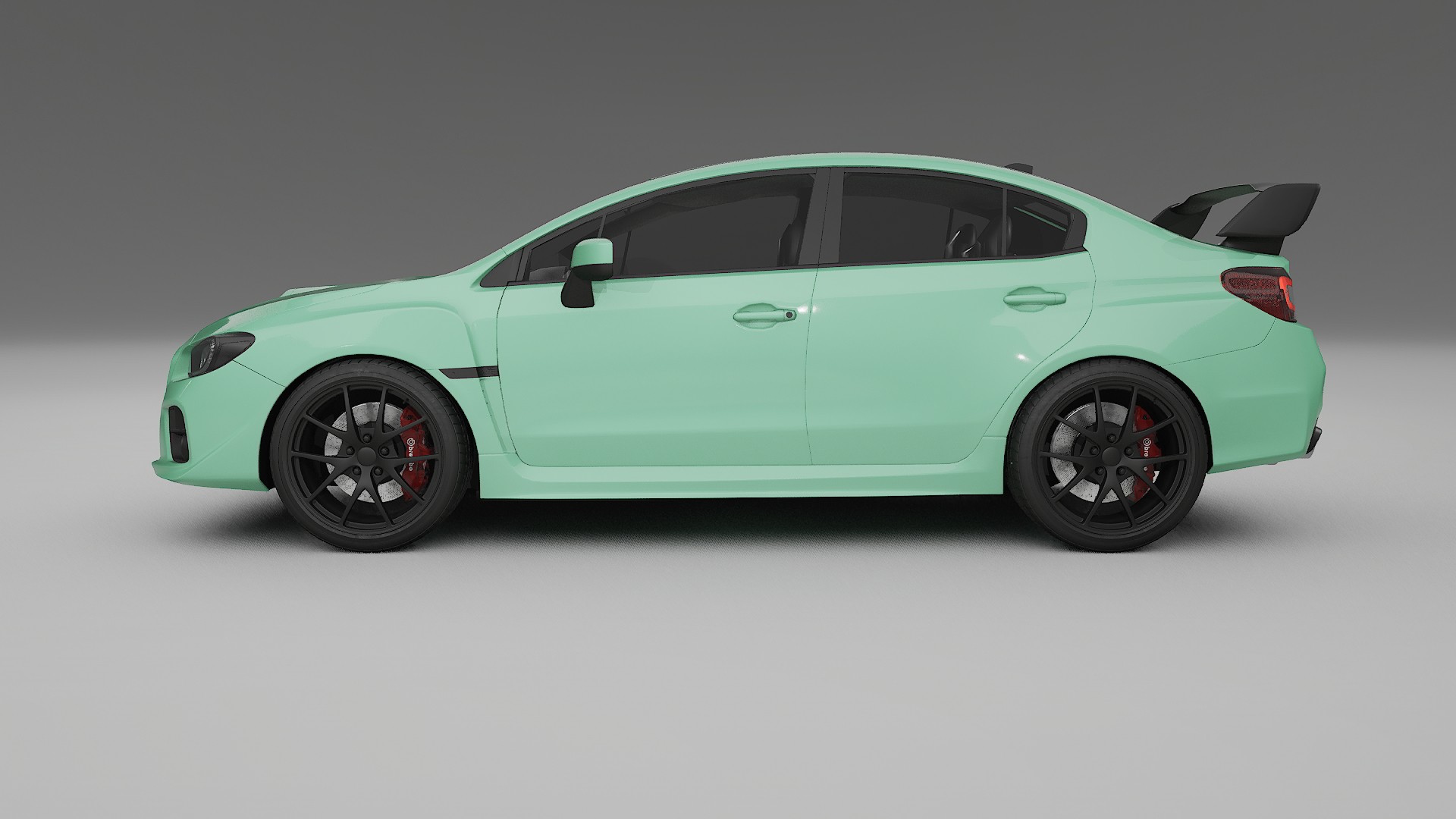 Subaru Impreza WRX Sti VA prefacelift pre-LCI TPU Paint Protection Film | DUSTY Color Change PPF Full Pre-Cut Kit