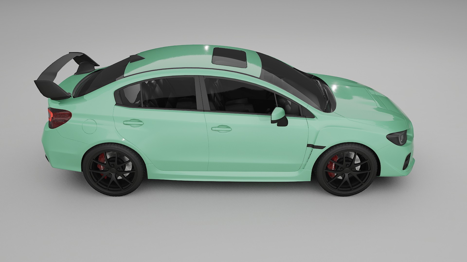 Subaru Impreza WRX Sti VA prefacelift pre-LCI TPU Paint Protection Film | DUSTY Color Change PPF Full Pre-Cut Kit