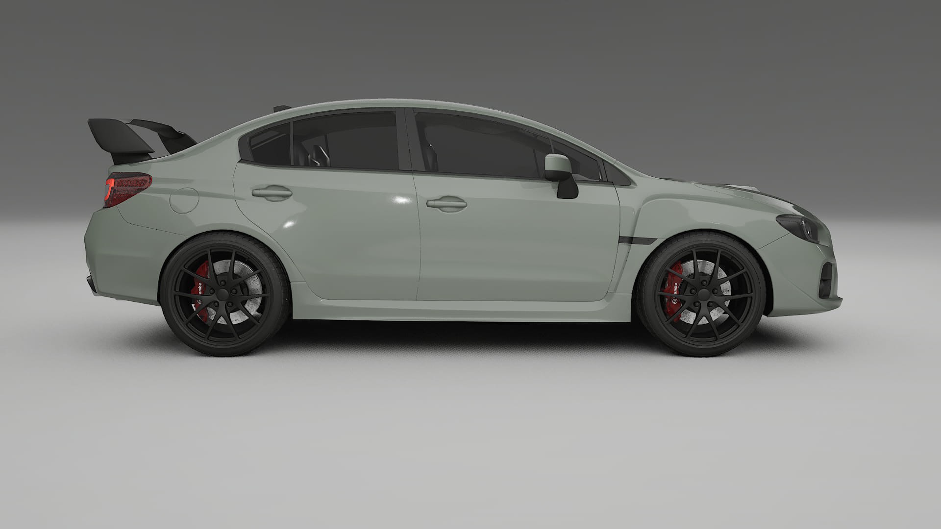 Subaru Impreza WRX Sti VA prefacelift pre-LCI TPU Paint Protection Film | SLATE Color Change PPF Full Pre-Cut Kit