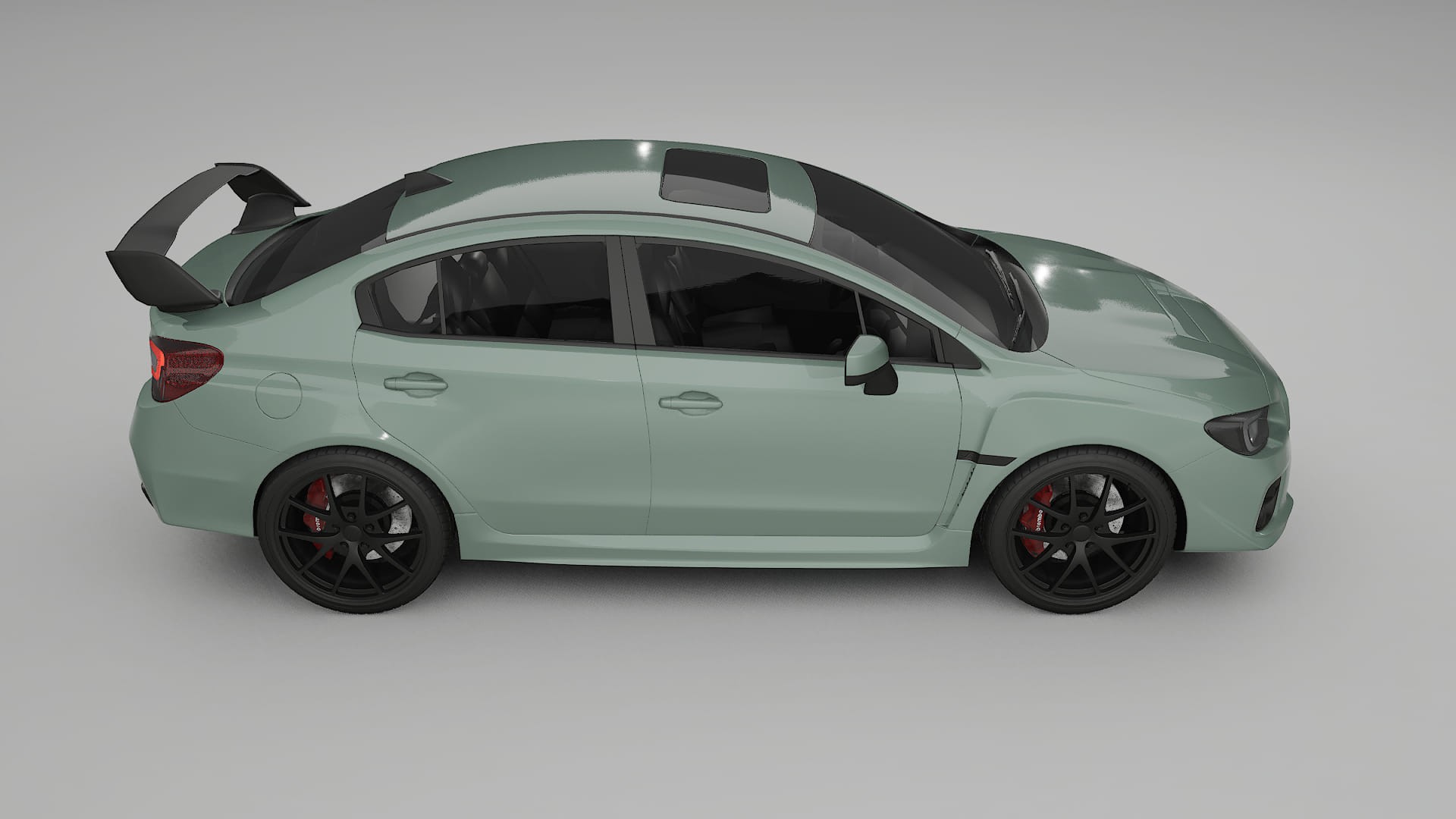 Subaru Impreza WRX Sti VA prefacelift pre-LCI TPU Paint Protection Film | CINDER Color Change PPF Full Pre-Cut Kit