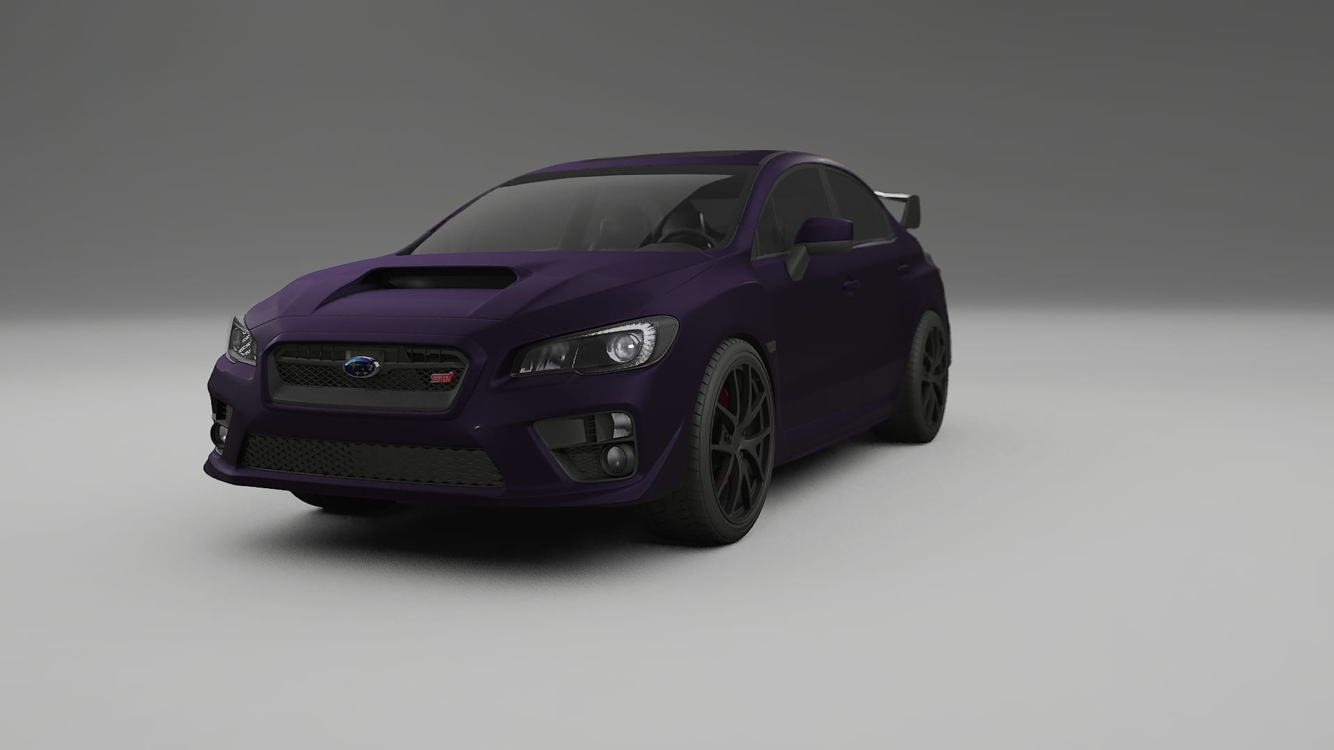 Subaru Impreza WRX Sti VA prefacelift pre-LCI TPU Paint Protection Film | VIOLET Color Change PPF Full Pre-Cut Kit