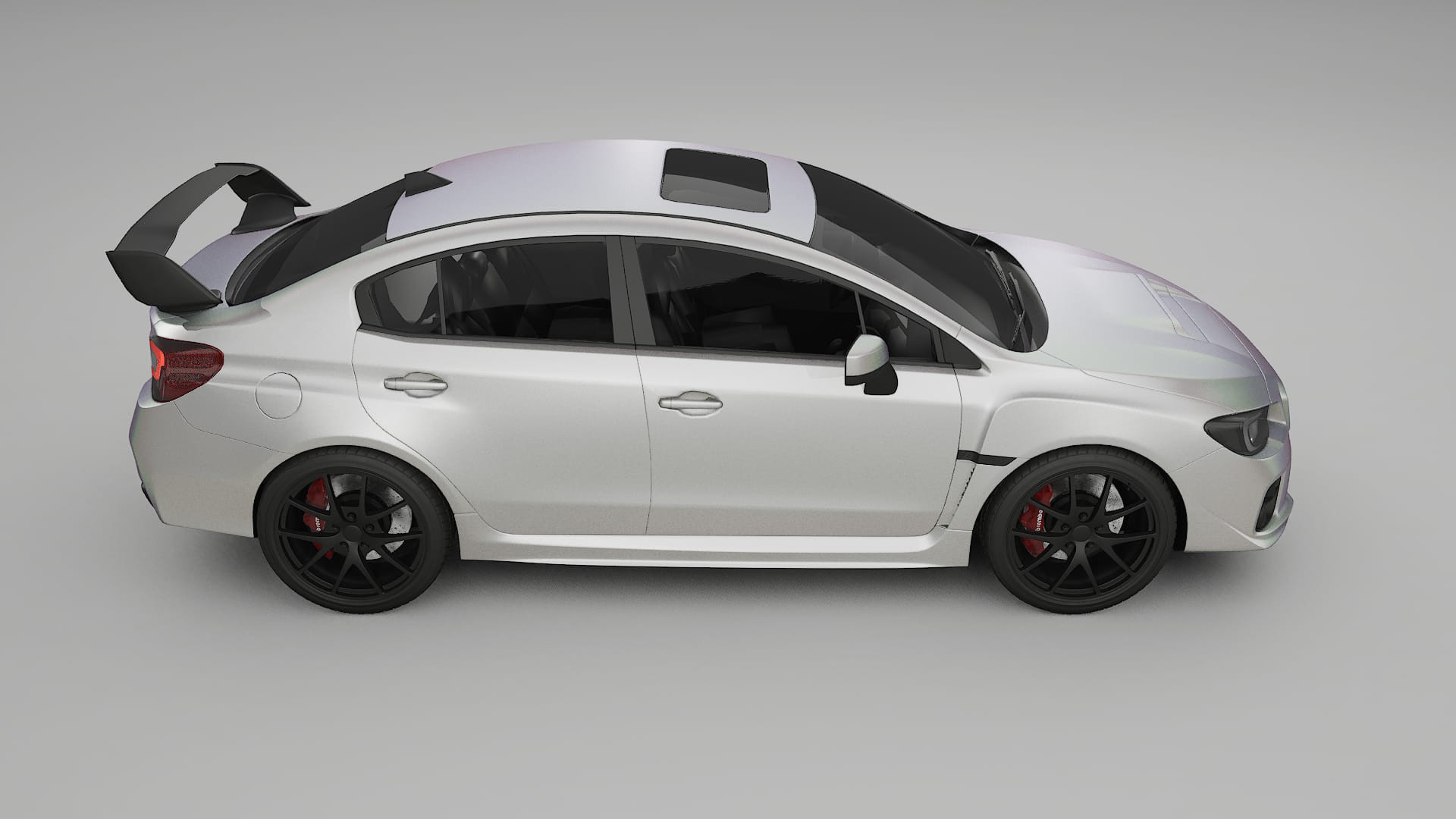 Subaru Impreza WRX Sti VA prefacelift pre-LCI TPU Paint Protection Film | NEBULA Color Change PPF Full Pre-Cut Kit