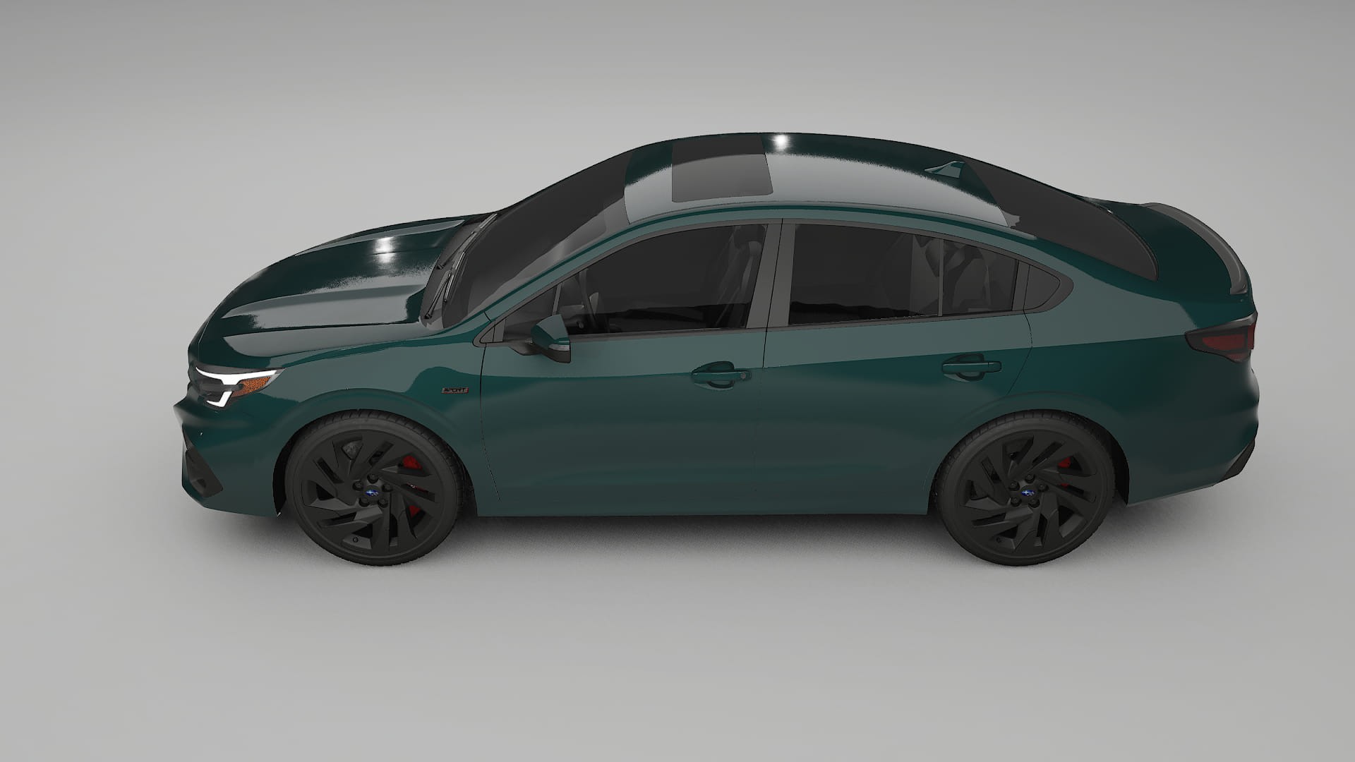 Subaru Legacy BW TPU Paint Protection Film | INFERNO Color Change PPF Full Pre-Cut Kit