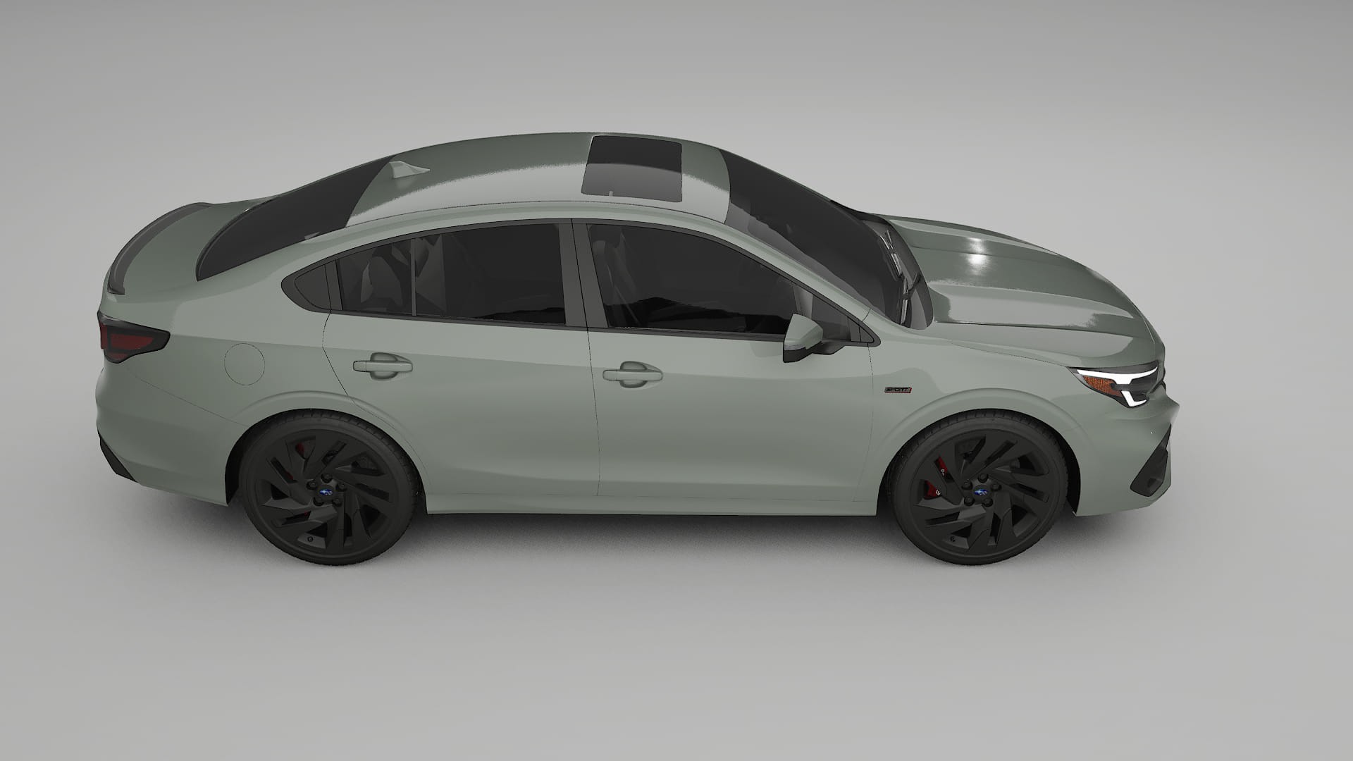 Subaru Legacy BW TPU Paint Protection Film | SLATE Color Change PPF Full Pre-Cut Kit