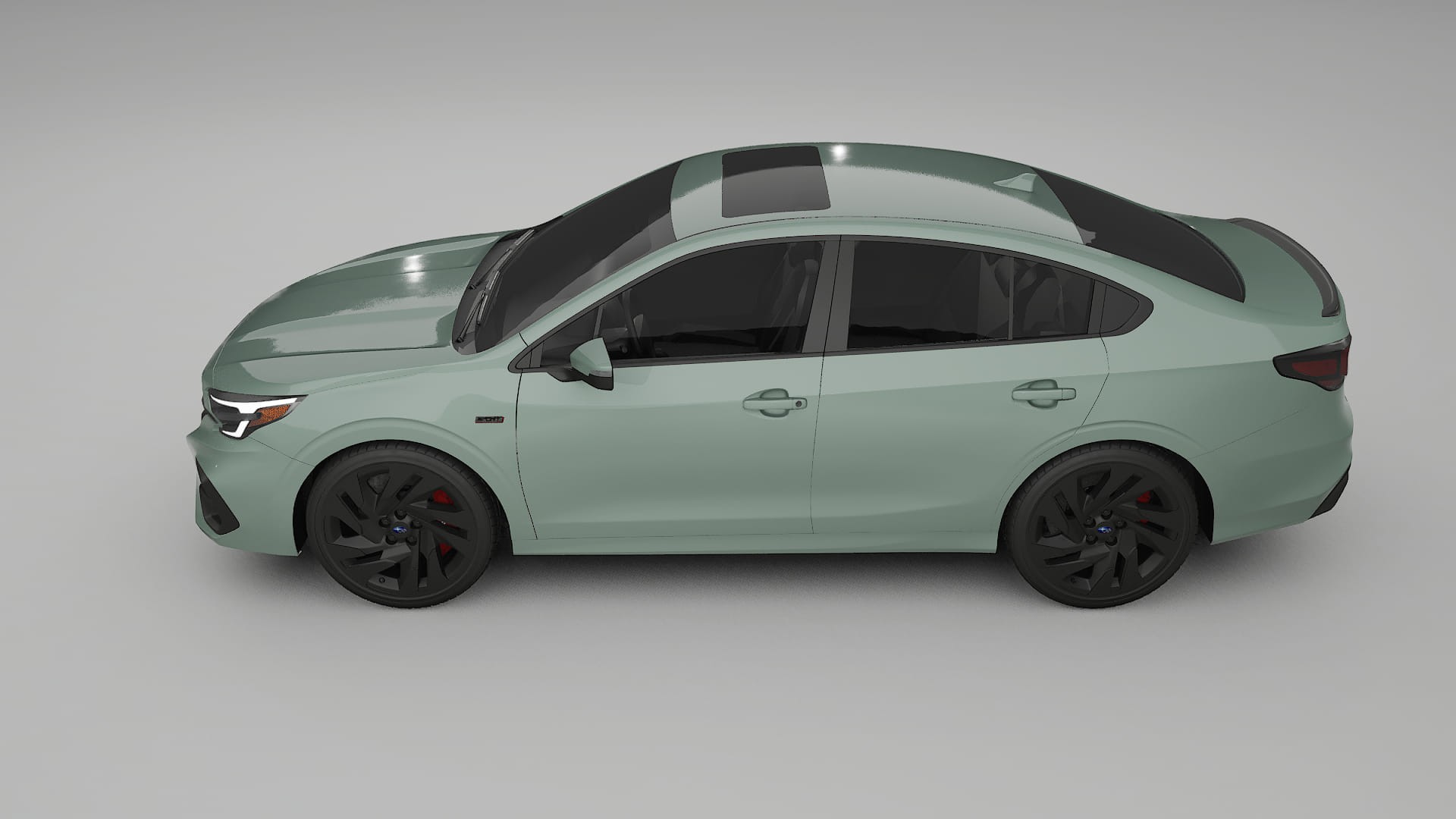 Subaru Legacy BW TPU Paint Protection Film | CINDER Color Change PPF Full Pre-Cut Kit