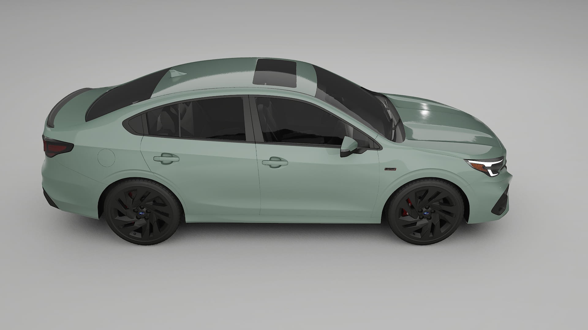 Subaru Legacy BW TPU Paint Protection Film | CINDER Color Change PPF Full Pre-Cut Kit