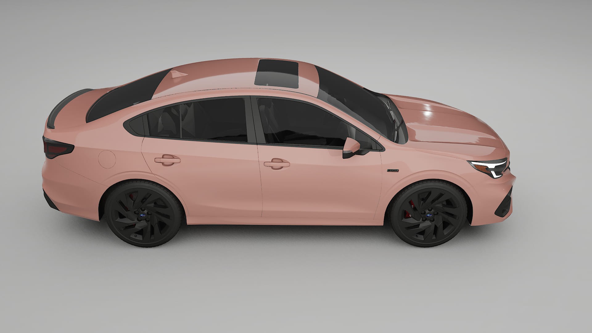 Subaru Legacy BW TPU Paint Protection Film | BLUSH Color Change PPF Full Pre-Cut Kit