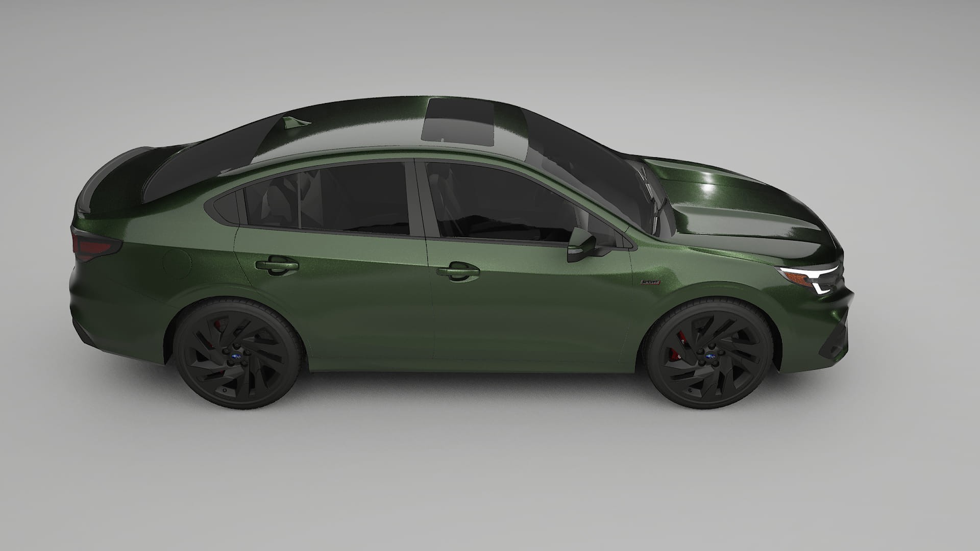 Subaru Legacy BW TPU Paint Protection Film | LAGOON Color Change PPF Full Pre-Cut Kit