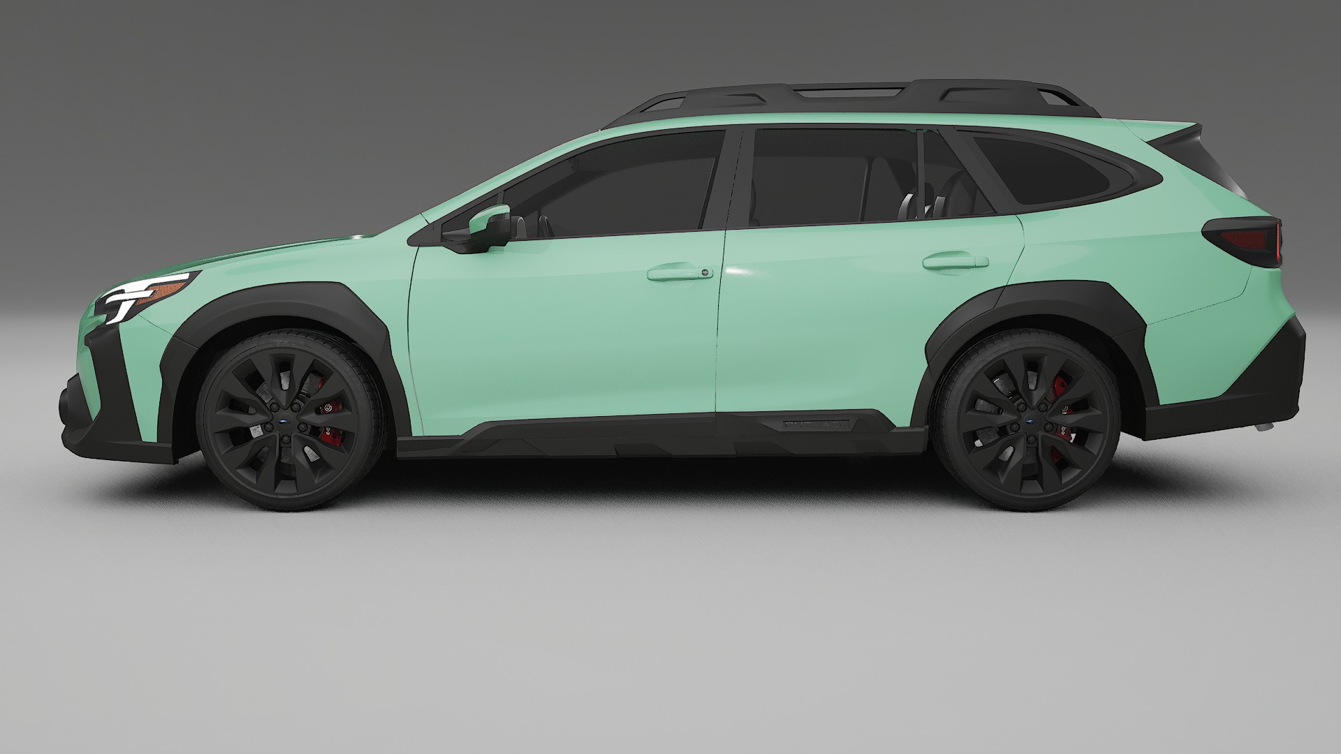 Subaru Outback VI BS facelift LCI TPU Paint Protection Film | DUSTY Color Change PPF Full Pre-Cut Kit