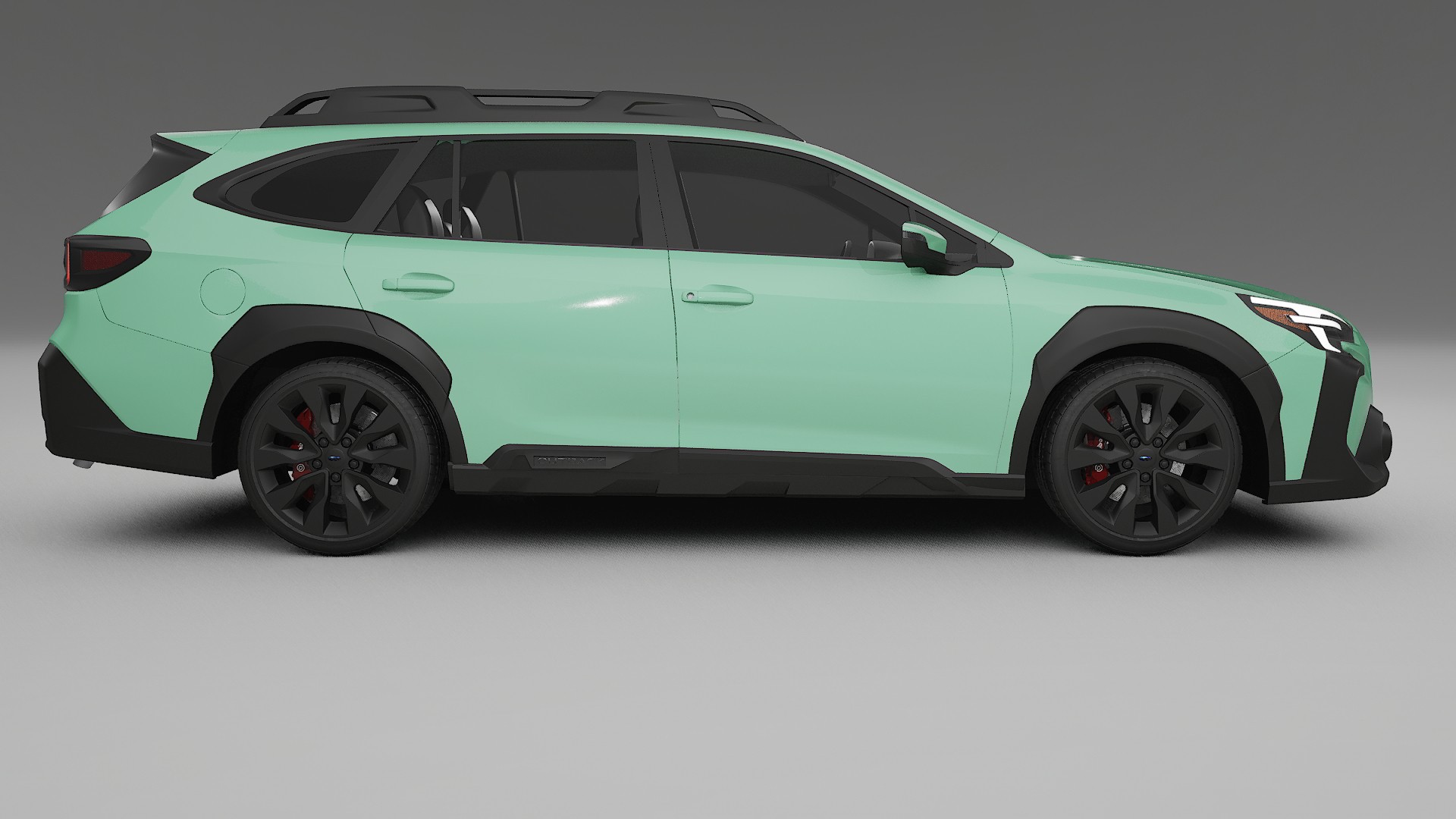 Subaru Outback VI BS facelift LCI TPU Paint Protection Film | DUSTY Color Change PPF Full Pre-Cut Kit