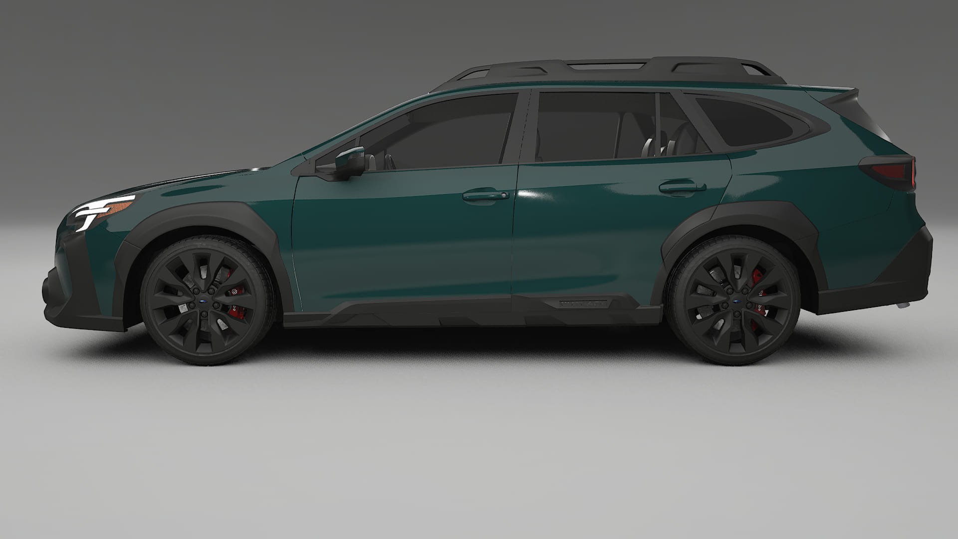 Subaru Outback VI BS facelift LCI TPU Paint Protection Film | INFERNO Color Change PPF Full Pre-Cut Kit