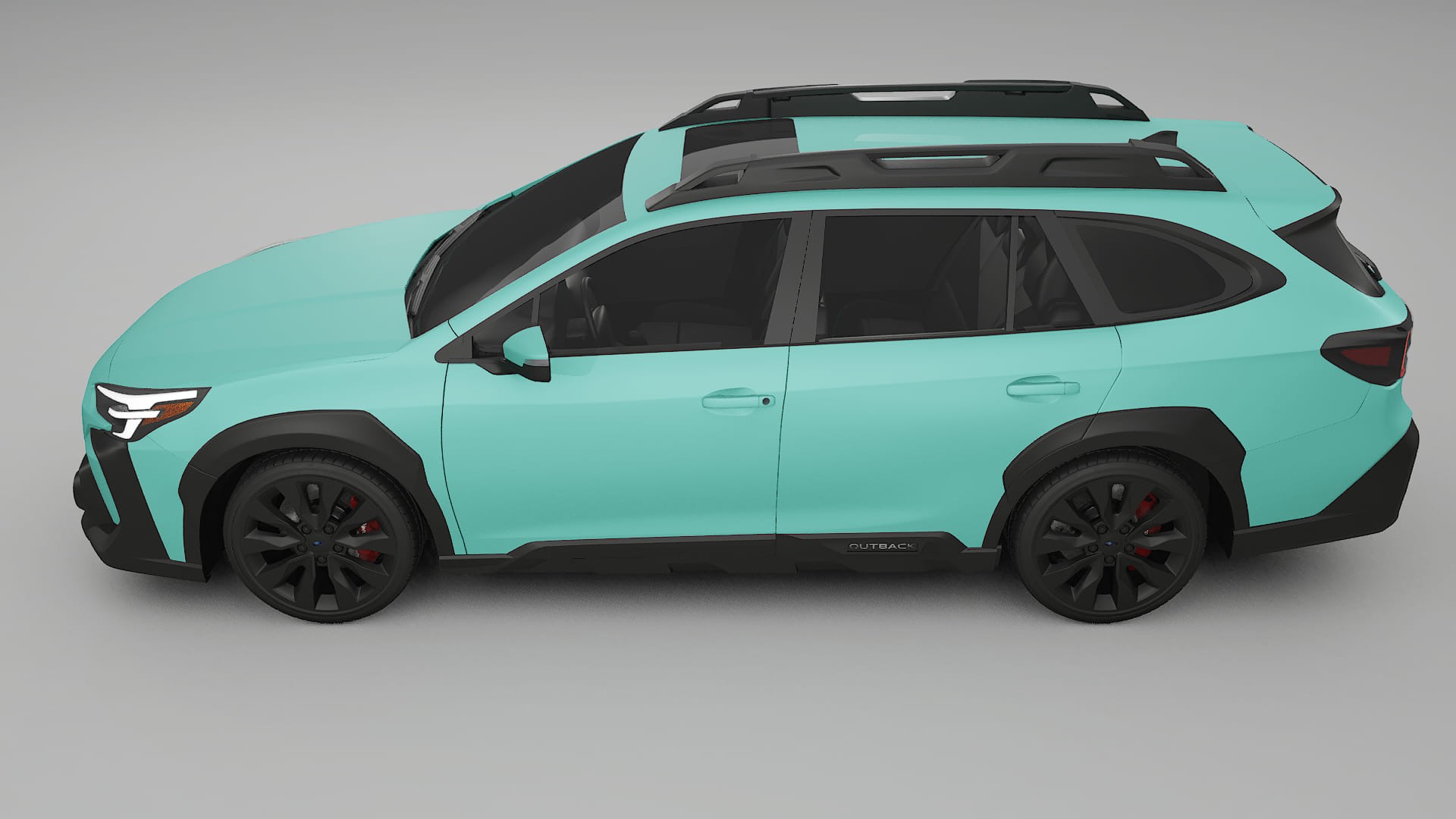 Subaru Outback VI BS facelift LCI TPU Paint Protection Film | FROST Color Change PPF Full Pre-Cut Kit