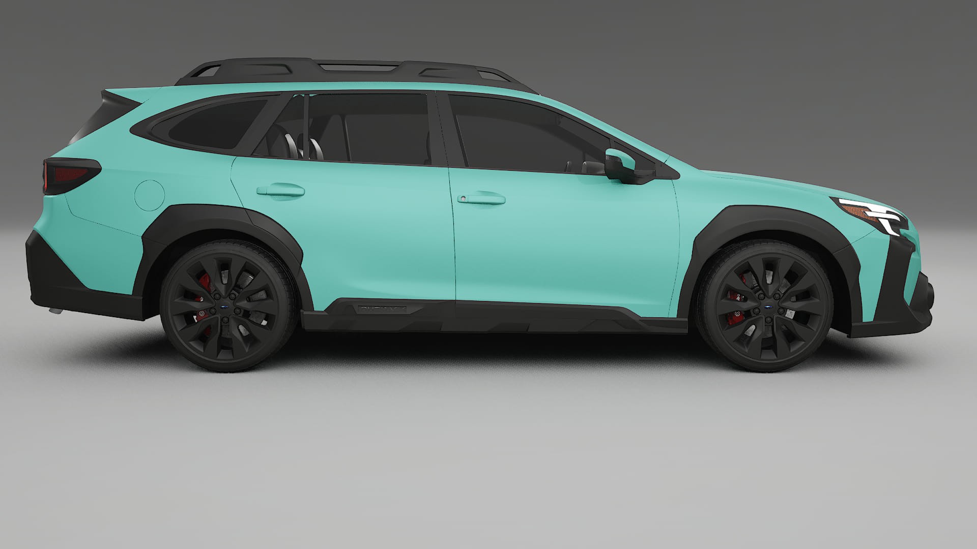 Subaru Outback VI BS facelift LCI TPU Paint Protection Film | FROST Color Change PPF Full Pre-Cut Kit