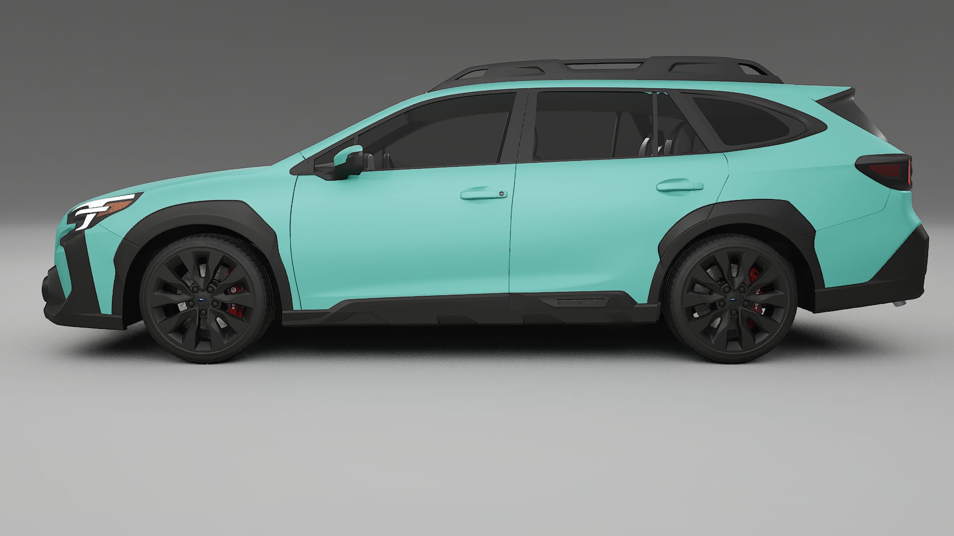 Subaru Outback VI BS facelift LCI TPU Paint Protection Film | FROST Color Change PPF Full Pre-Cut Kit