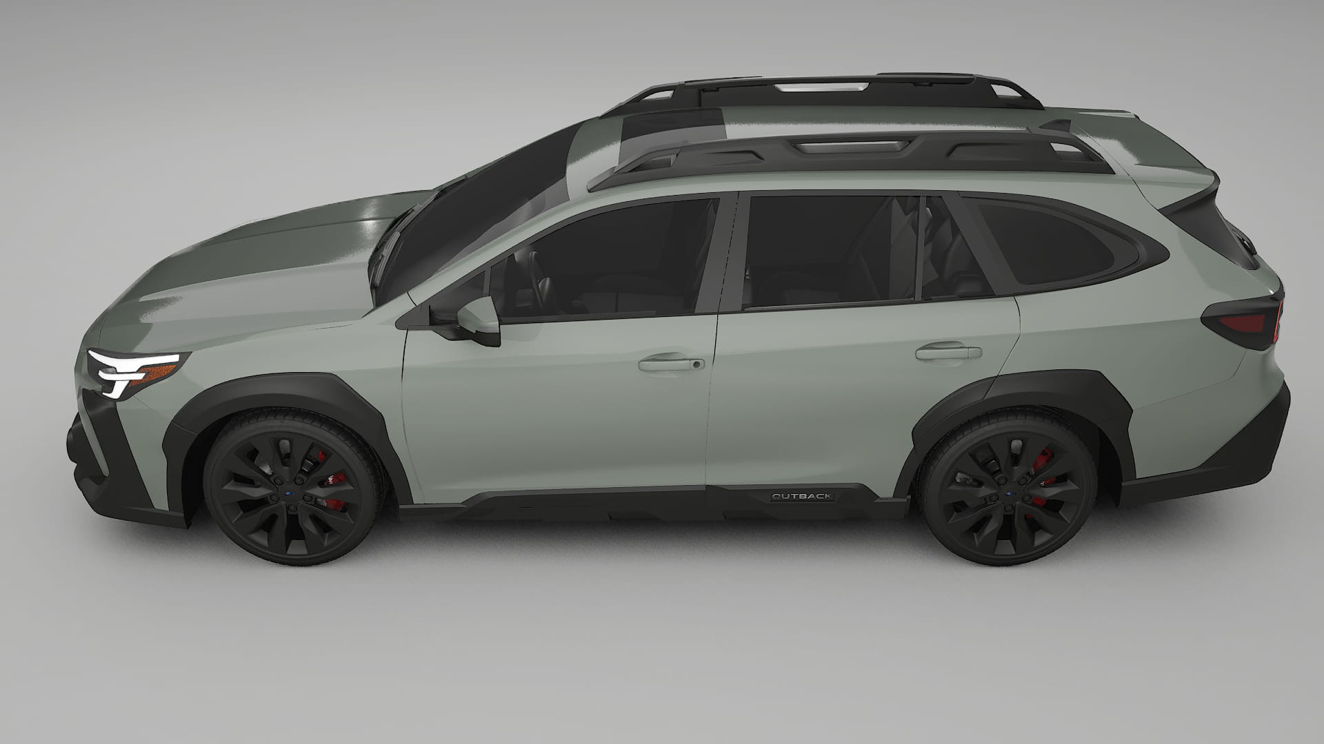 Subaru Outback VI BS facelift LCI TPU Paint Protection Film | SLATE Color Change PPF Full Pre-Cut Kit