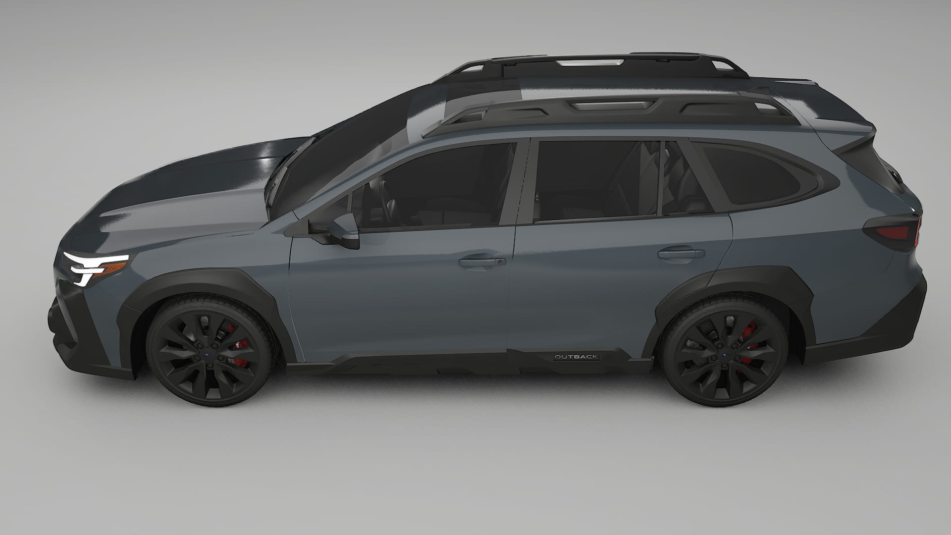 Subaru Outback VI BS facelift LCI TPU Paint Protection Film | GRANITE Color Change PPF Full Pre-Cut Kit