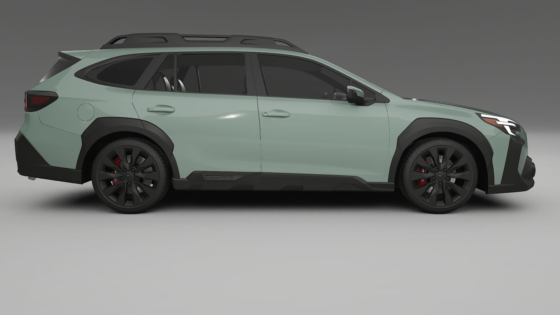 Subaru Outback VI BS facelift LCI TPU Paint Protection Film | CINDER Color Change PPF Full Pre-Cut Kit