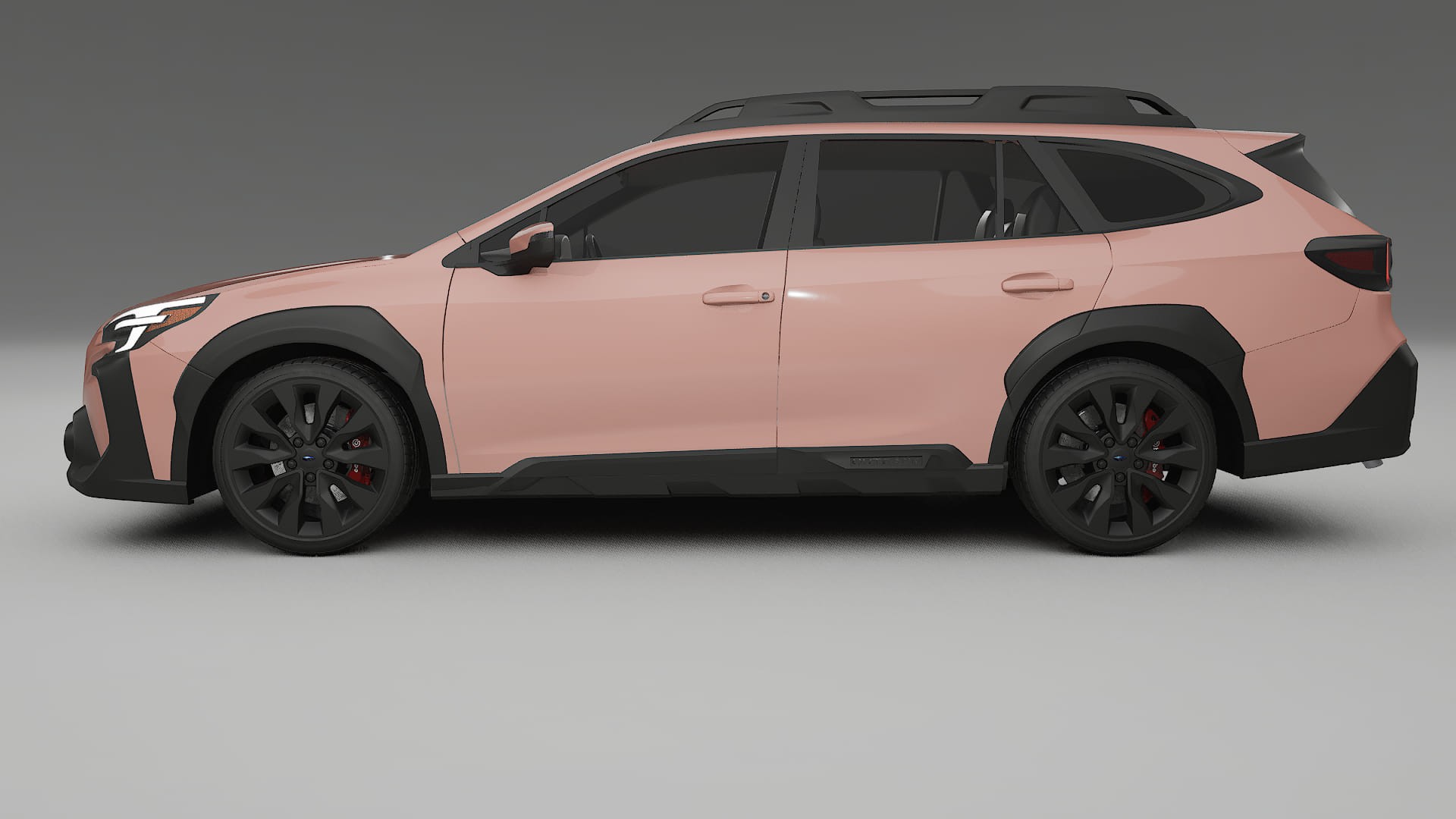 Subaru Outback VI BS facelift LCI TPU Paint Protection Film | BLUSH Color Change PPF Full Pre-Cut Kit