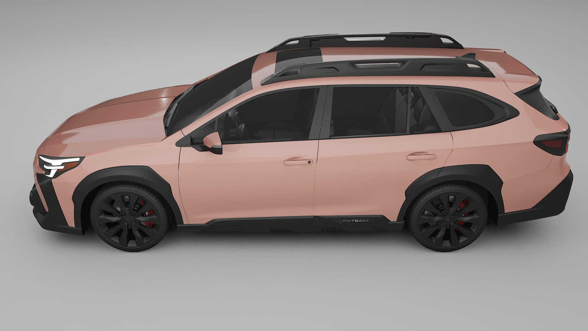 Subaru Outback VI BS facelift LCI TPU Paint Protection Film | BLUSH Color Change PPF Full Pre-Cut Kit