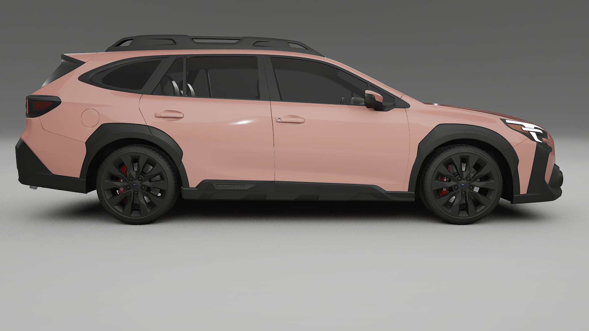 Subaru Outback VI BS facelift LCI TPU Paint Protection Film | BLUSH Color Change PPF Full Pre-Cut Kit