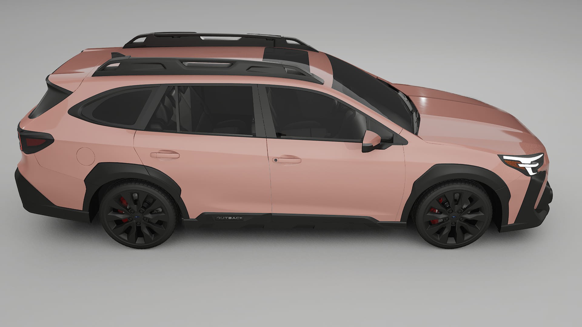 Subaru Outback VI BS facelift LCI TPU Paint Protection Film | BLUSH Color Change PPF Full Pre-Cut Kit