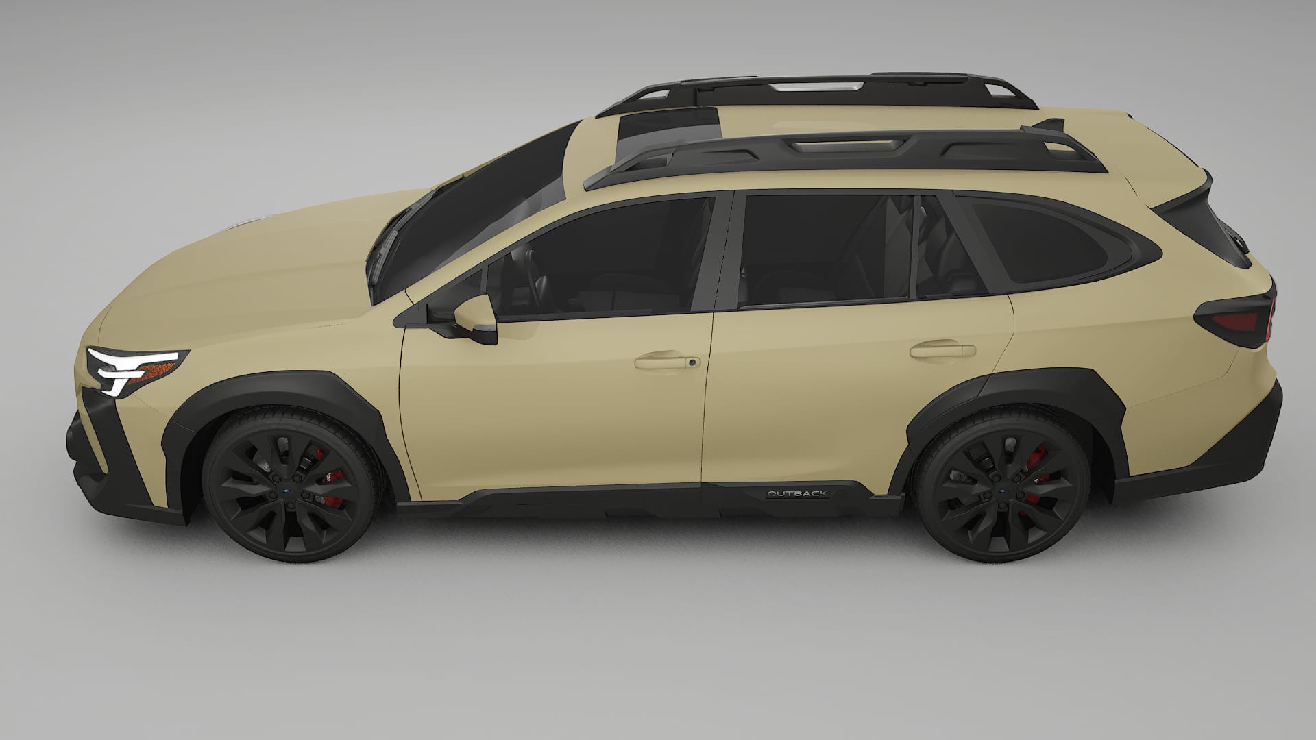 Subaru Outback VI BS facelift LCI TPU Paint Protection Film | SAND Color Change PPF Full Pre-Cut Kit