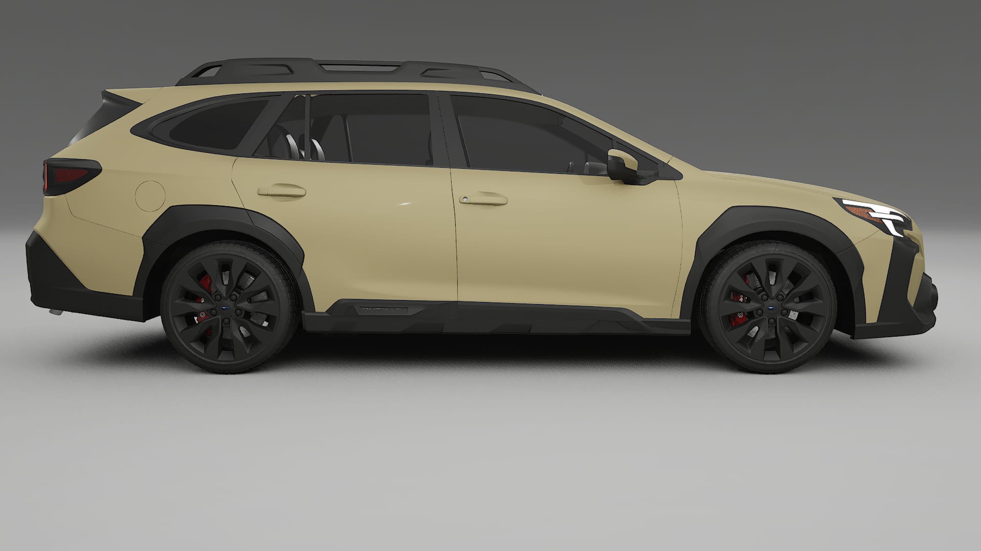 Subaru Outback VI BS facelift LCI TPU Paint Protection Film | SAND Color Change PPF Full Pre-Cut Kit