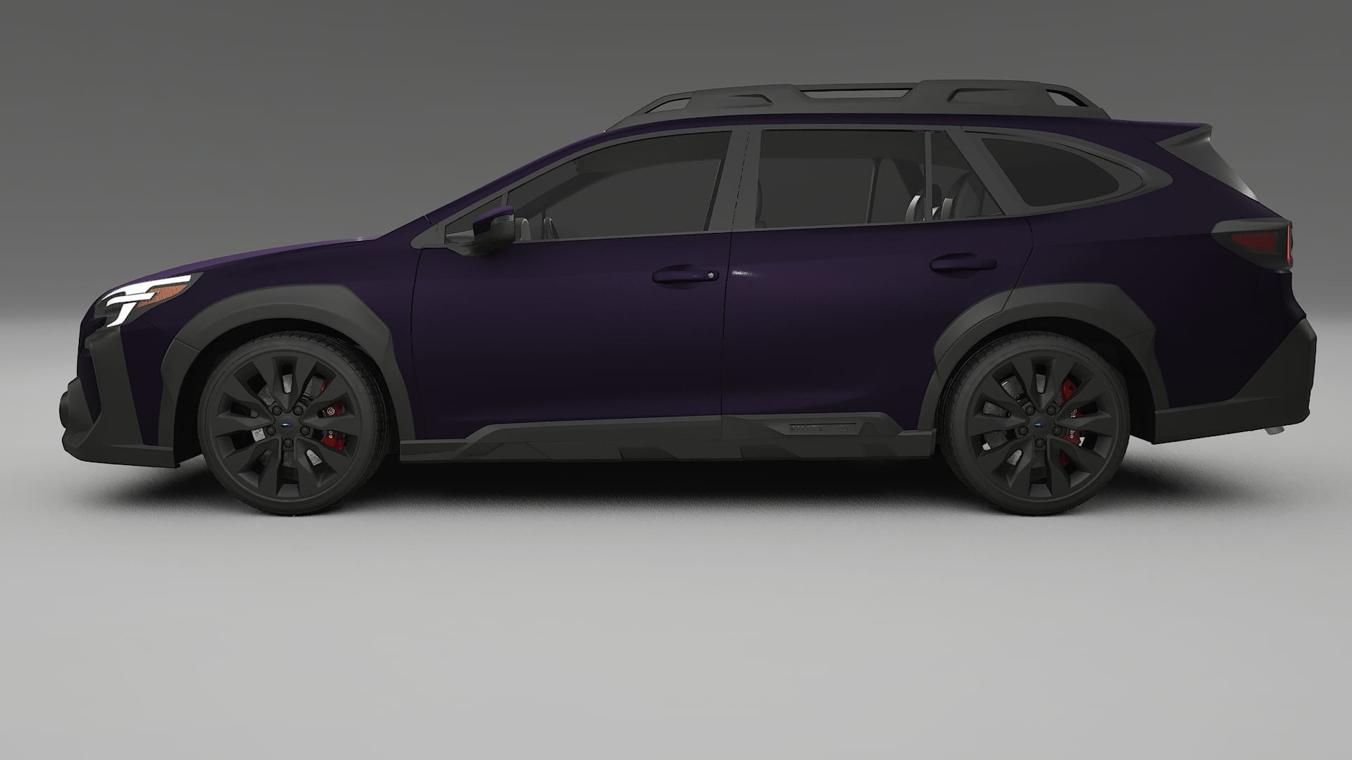 Subaru Outback VI BS facelift LCI TPU Paint Protection Film | VIOLET Color Change PPF Full Pre-Cut Kit