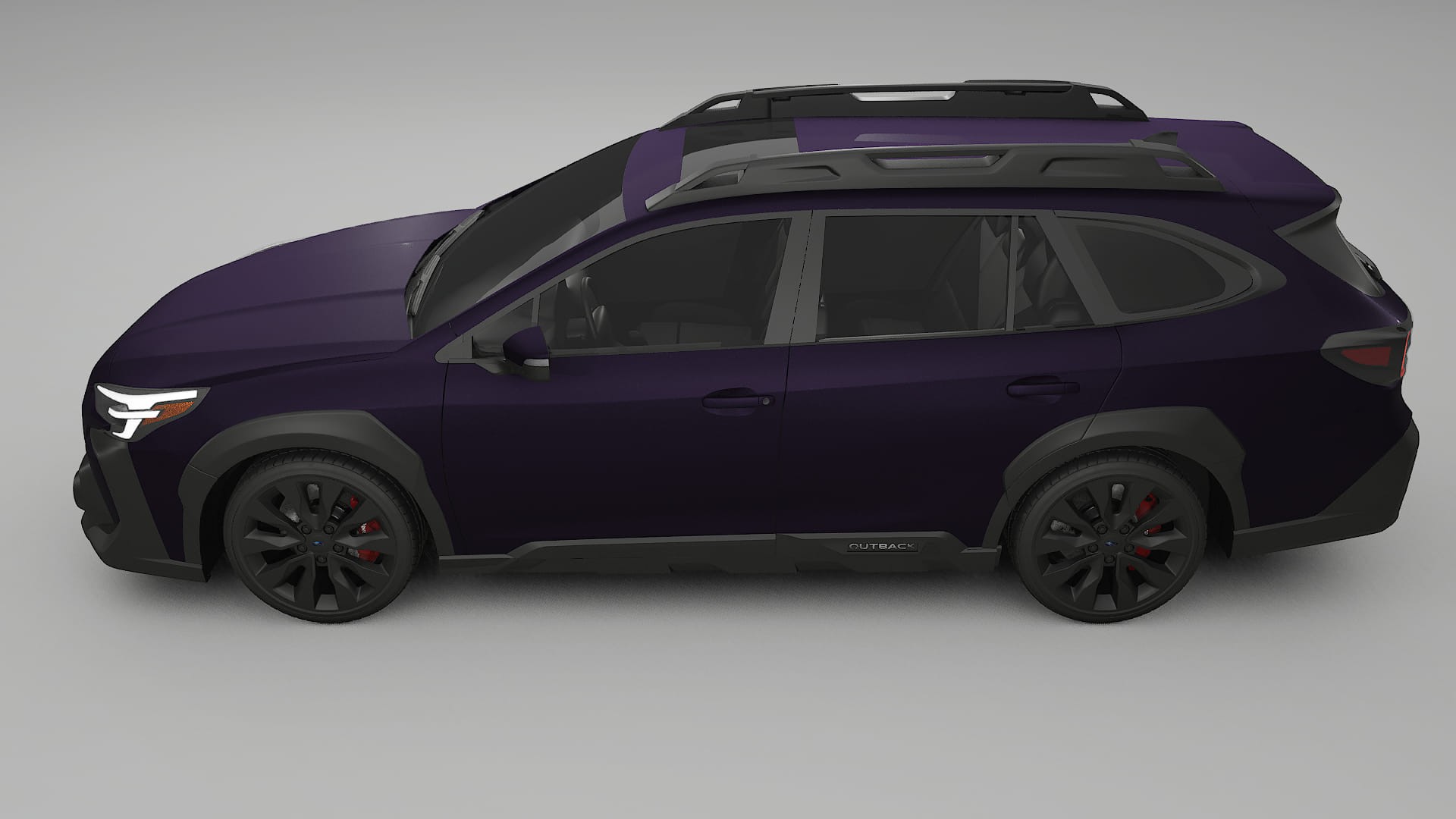 Subaru Outback VI BS facelift LCI TPU Paint Protection Film | VIOLET Color Change PPF Full Pre-Cut Kit