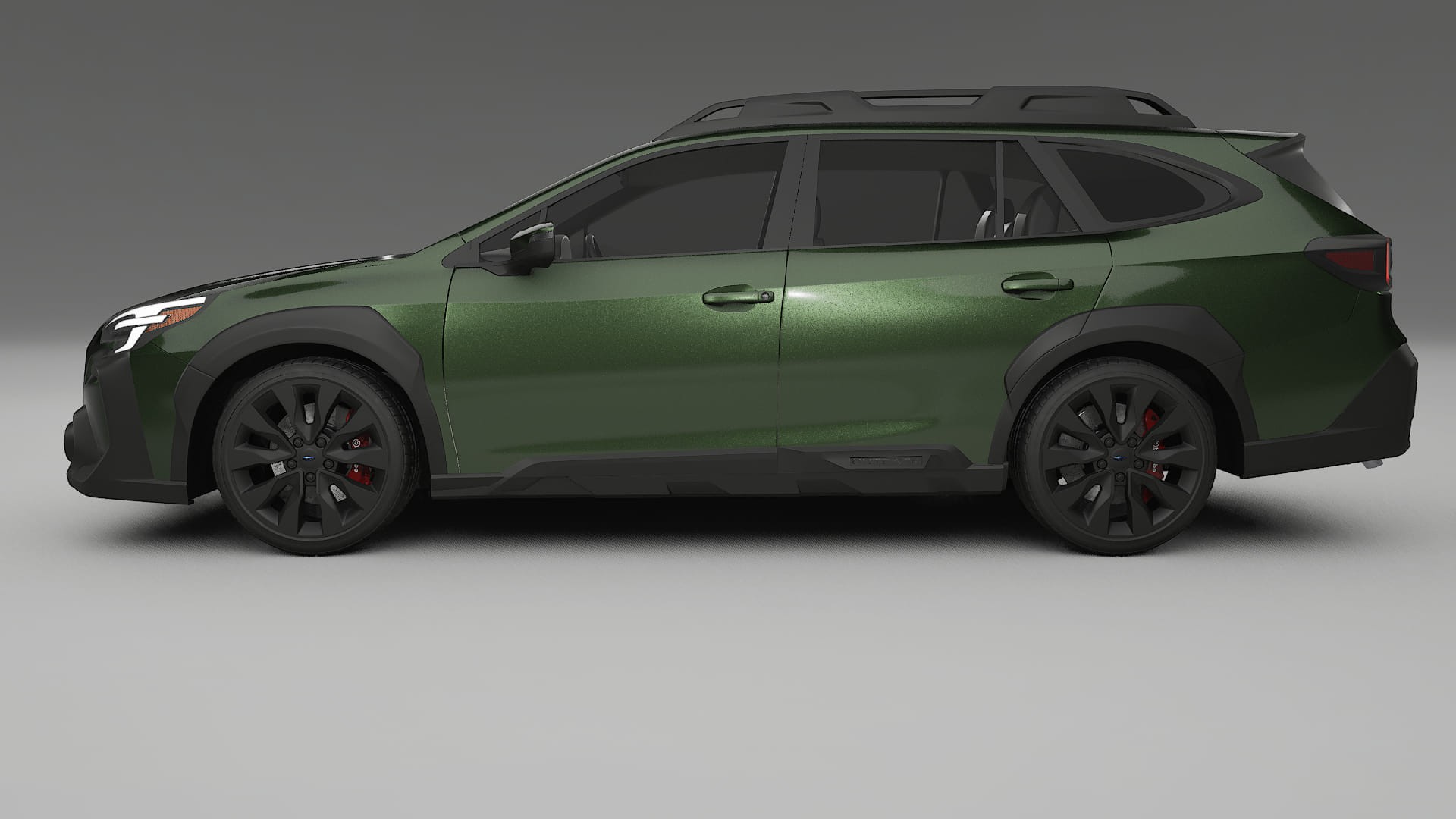 Subaru Outback VI BS facelift LCI TPU Paint Protection Film | LAGOON Color Change PPF Full Pre-Cut Kit