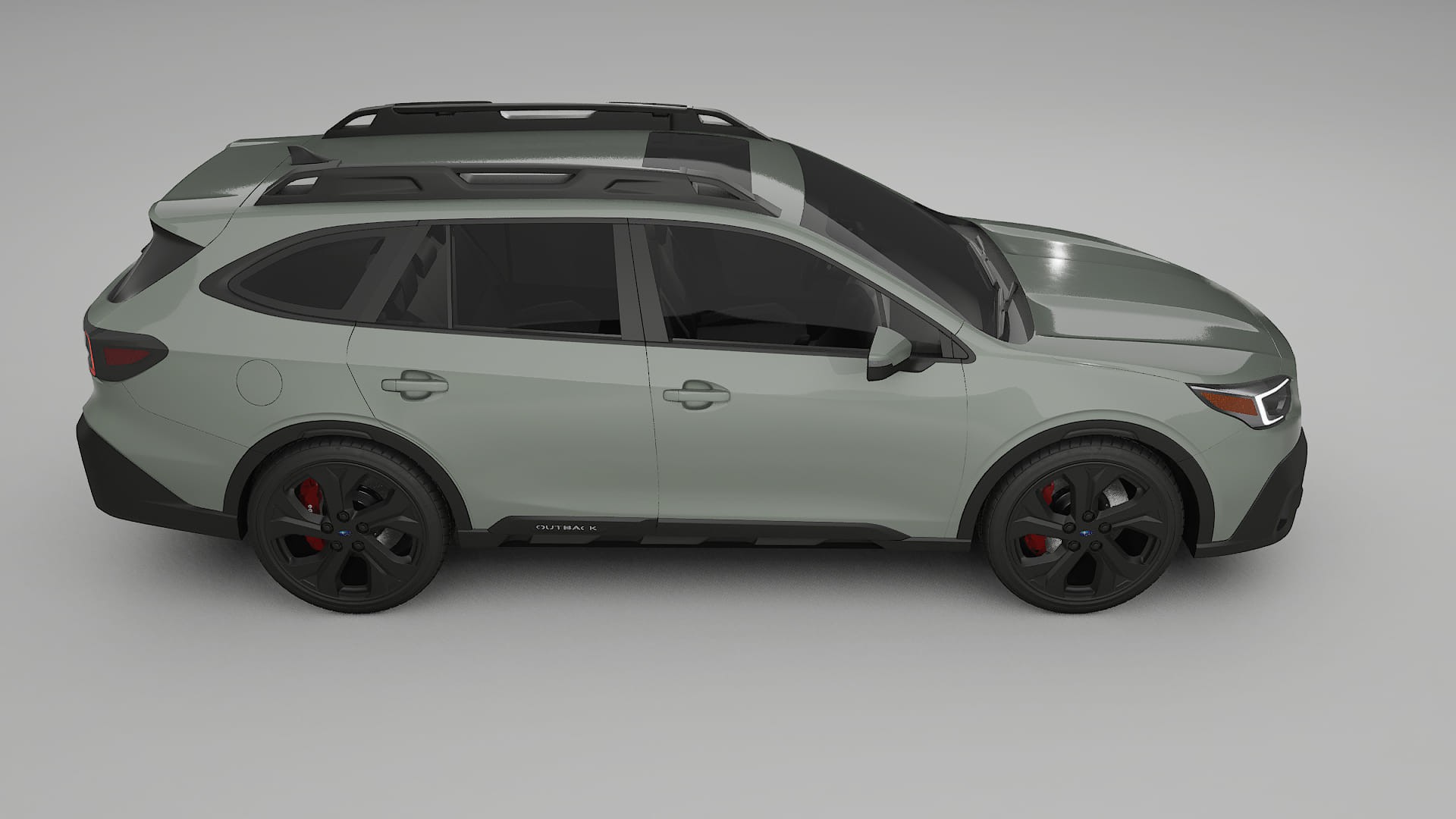 Subaru Outback VI BS prefacelift pre-LCI TPU Paint Protection Film | SLATE Color Change PPF Full Pre-Cut Kit