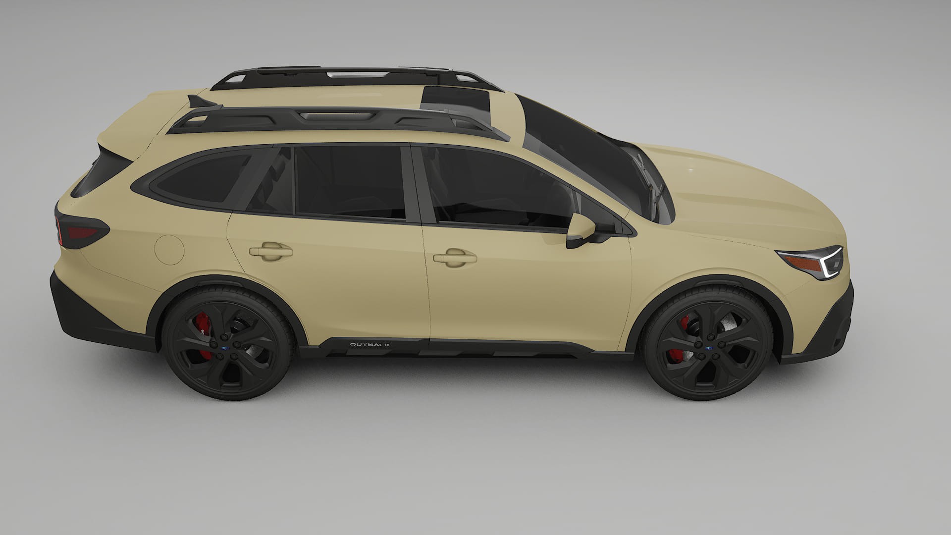 Subaru Outback VI BS prefacelift pre-LCI TPU Paint Protection Film | SAND Color Change PPF Full Pre-Cut Kit
