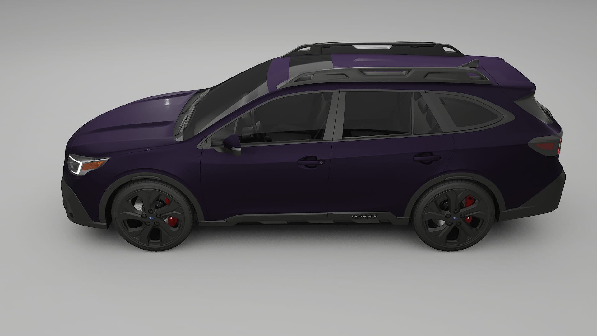 Subaru Outback VI BS prefacelift pre-LCI TPU Paint Protection Film | VIOLET Color Change PPF Full Pre-Cut Kit