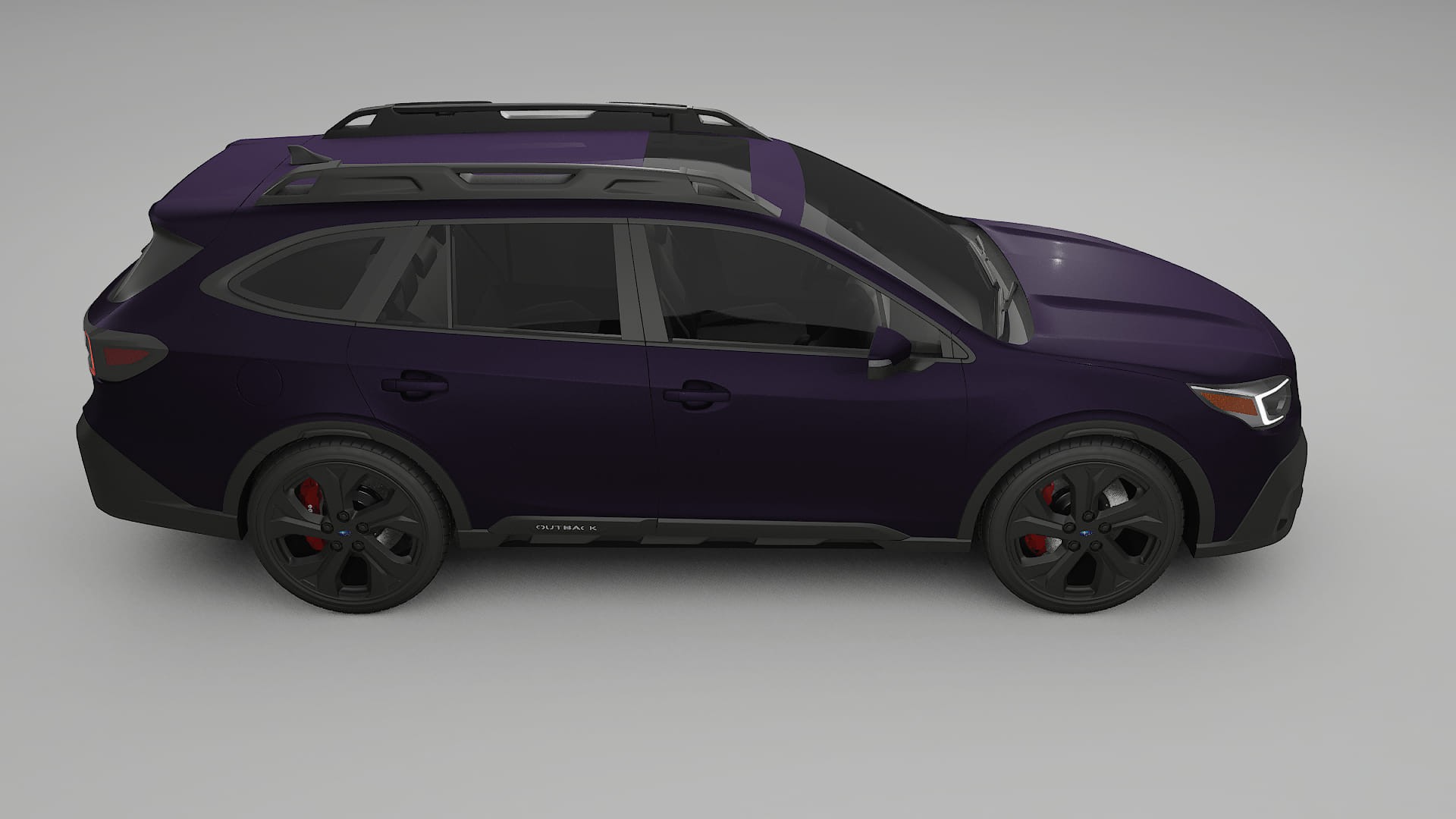 Subaru Outback VI BS prefacelift pre-LCI TPU Paint Protection Film | VIOLET Color Change PPF Full Pre-Cut Kit