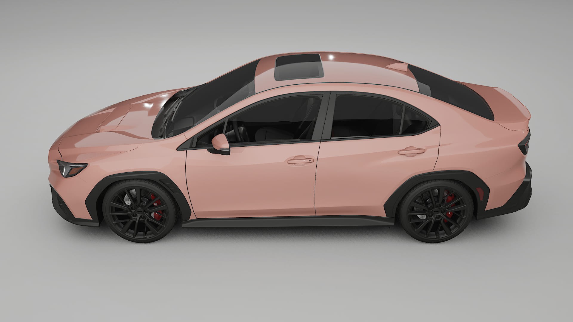 Subaru WRX VB TPU Paint Protection Film | BLUSH Color Change PPF Full Pre-Cut Kit