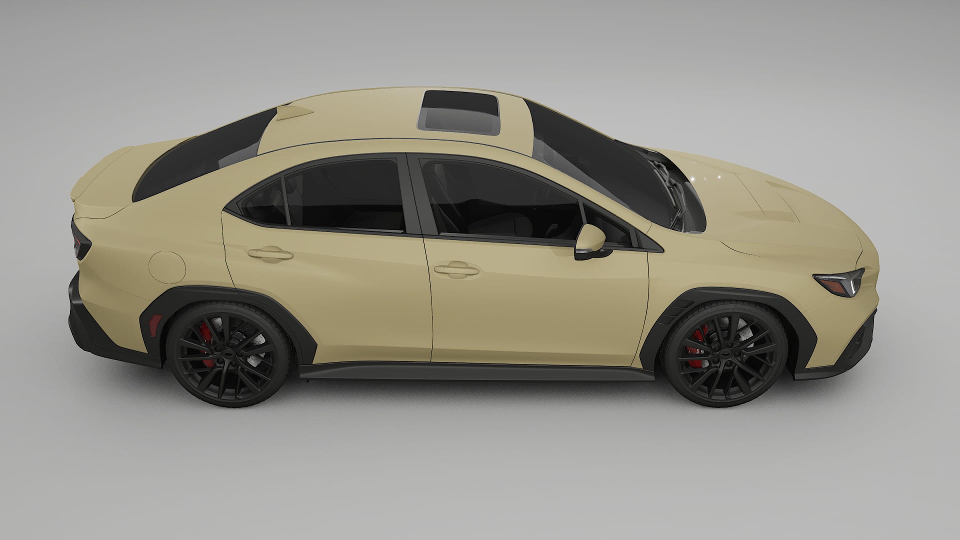 Subaru WRX VB TPU Paint Protection Film | SAND Color Change PPF Full Pre-Cut Kit