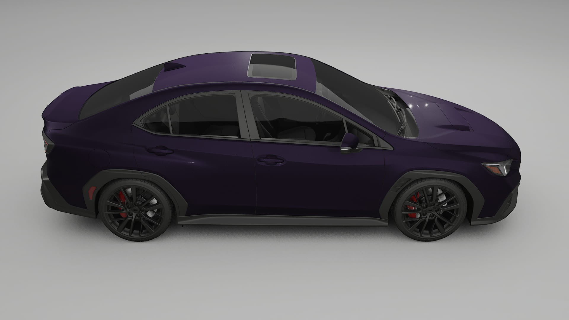 Subaru WRX VB TPU Paint Protection Film | VIOLET Color Change PPF Full Pre-Cut Kit