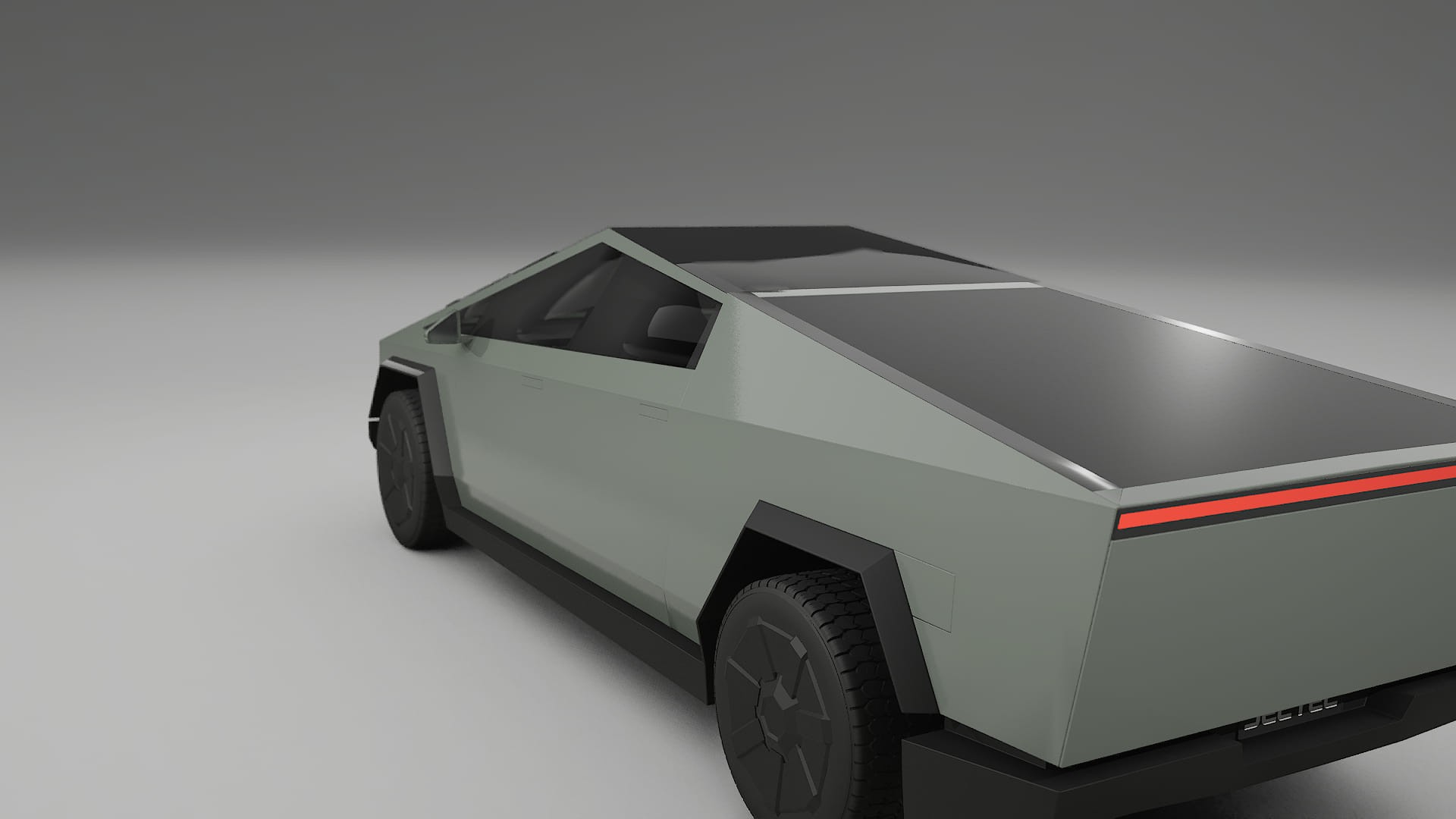 Tesla Cybertruck TPU Paint Protection Film | SLATE Color Change PPF Full Pre-Cut Kit