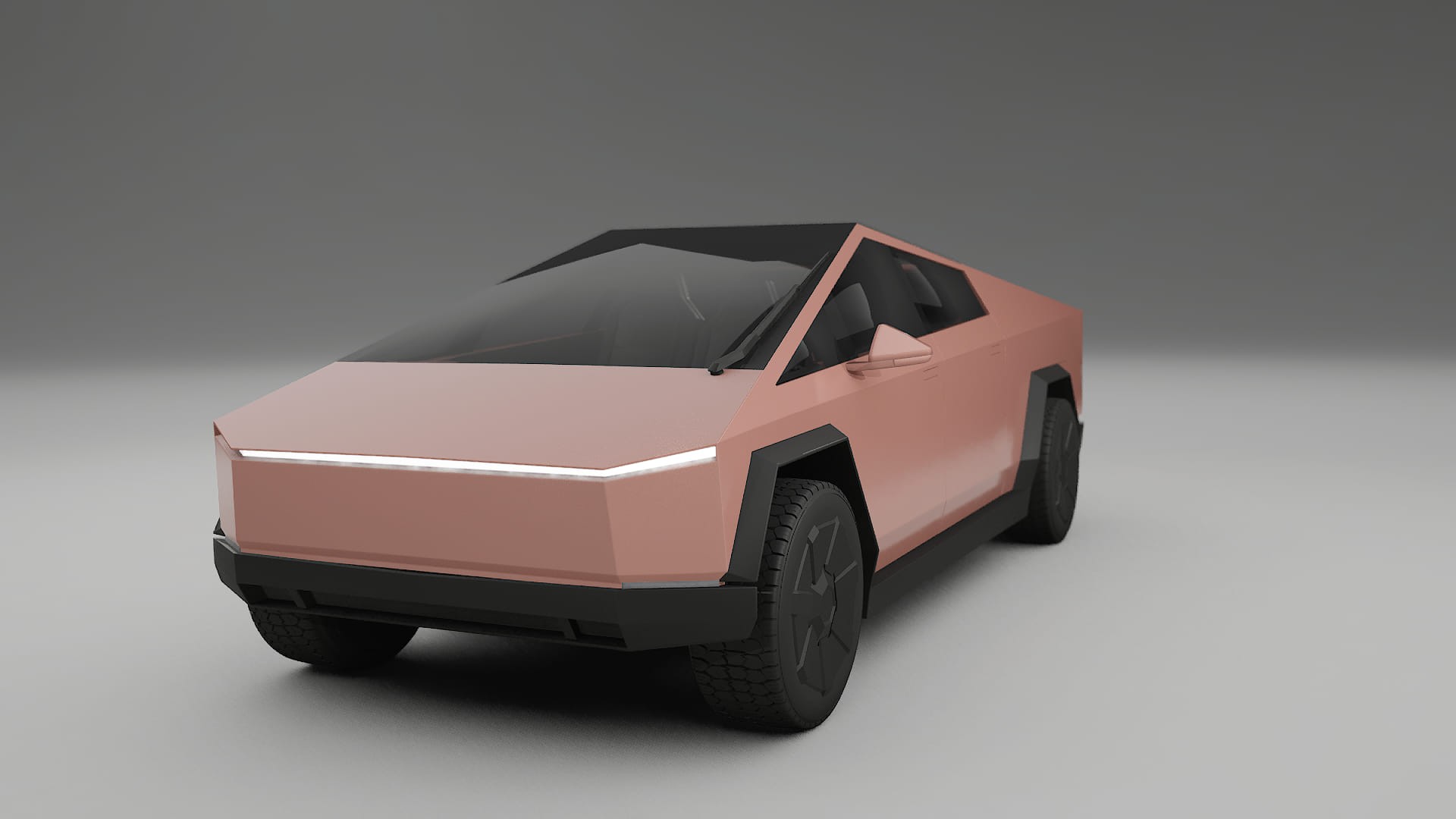 Tesla Cybertruck TPU Paint Protection Film | BLUSH Color Change PPF Full Pre-Cut Kit