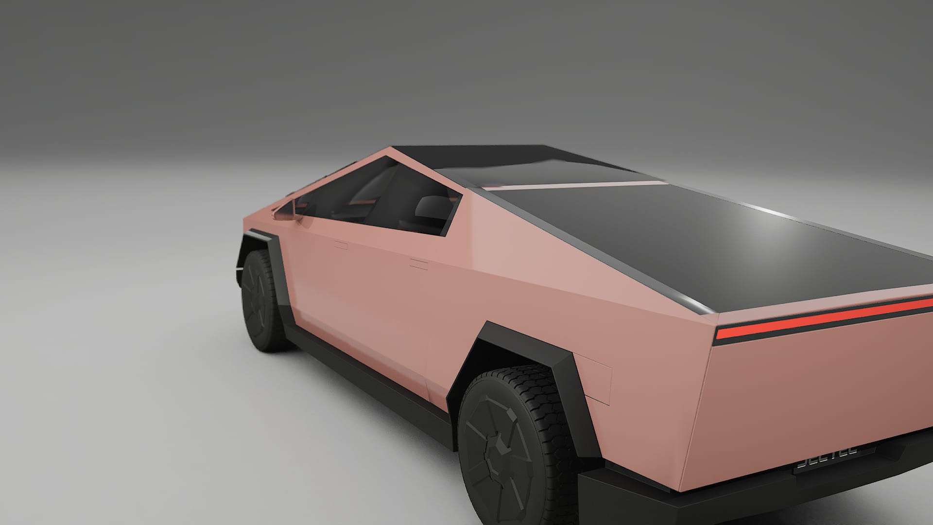 Tesla Cybertruck TPU Paint Protection Film | BLUSH Color Change PPF Full Pre-Cut Kit