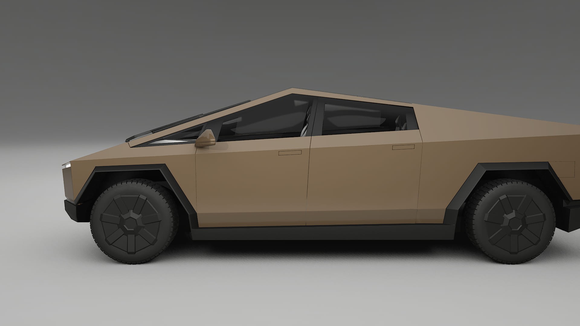 Tesla Cybertruck TPU Paint Protection Film | SAHARA Color Change PPF Full Pre-Cut Kit