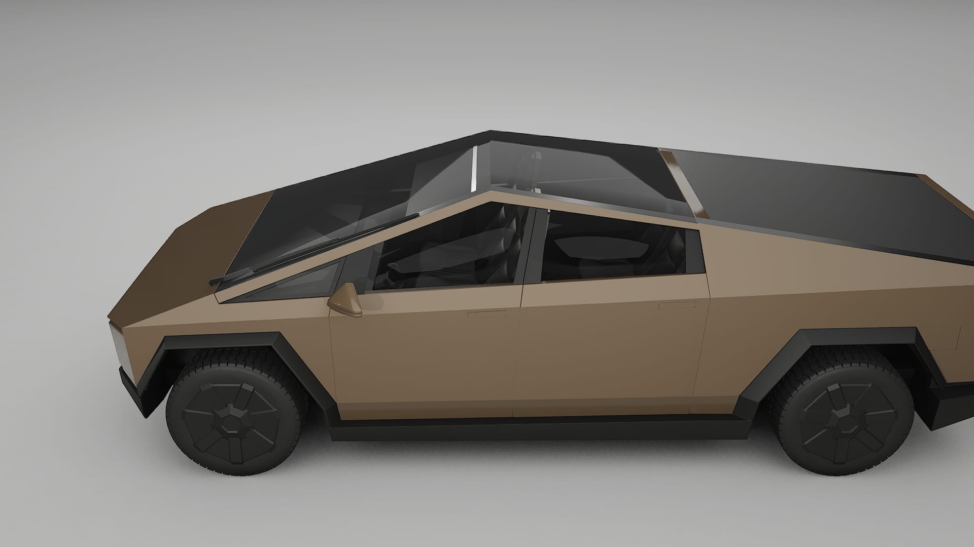 Tesla Cybertruck TPU Paint Protection Film | SAHARA Color Change PPF Full Pre-Cut Kit