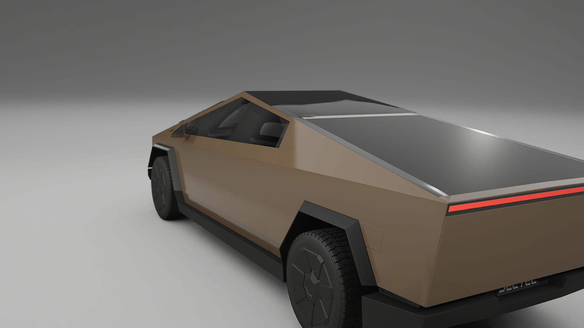 Tesla Cybertruck TPU Paint Protection Film | SAHARA Color Change PPF Full Pre-Cut Kit