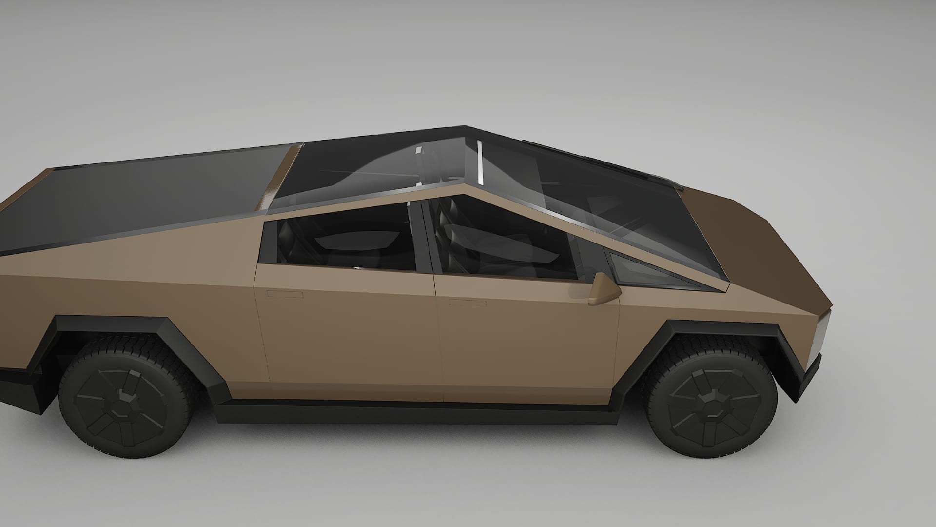 Tesla Cybertruck TPU Paint Protection Film | SAHARA Color Change PPF Full Pre-Cut Kit