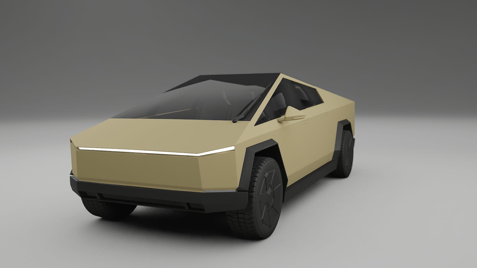 Tesla Cybertruck TPU Paint Protection Film | SAND Color Change PPF Full Pre-Cut Kit