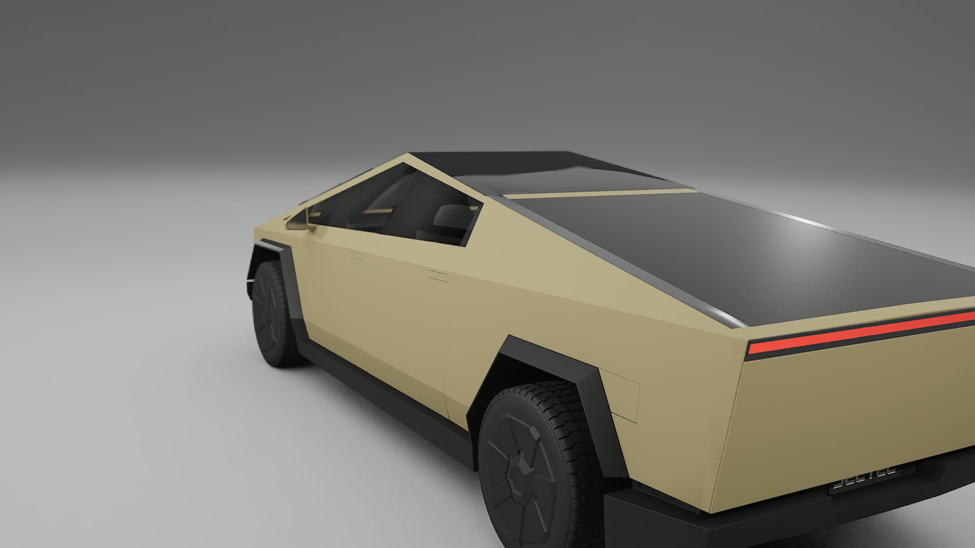 Tesla Cybertruck TPU Paint Protection Film | SAND Color Change PPF Full Pre-Cut Kit