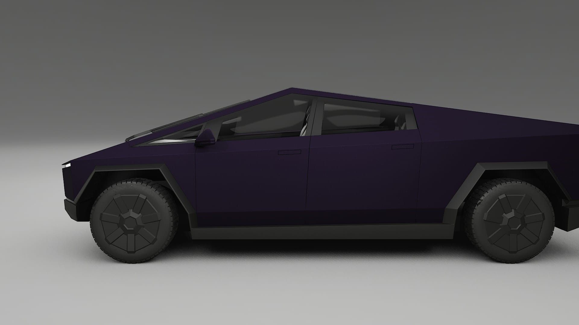 Tesla Cybertruck TPU Paint Protection Film | VIOLET Color Change PPF Full Pre-Cut Kit