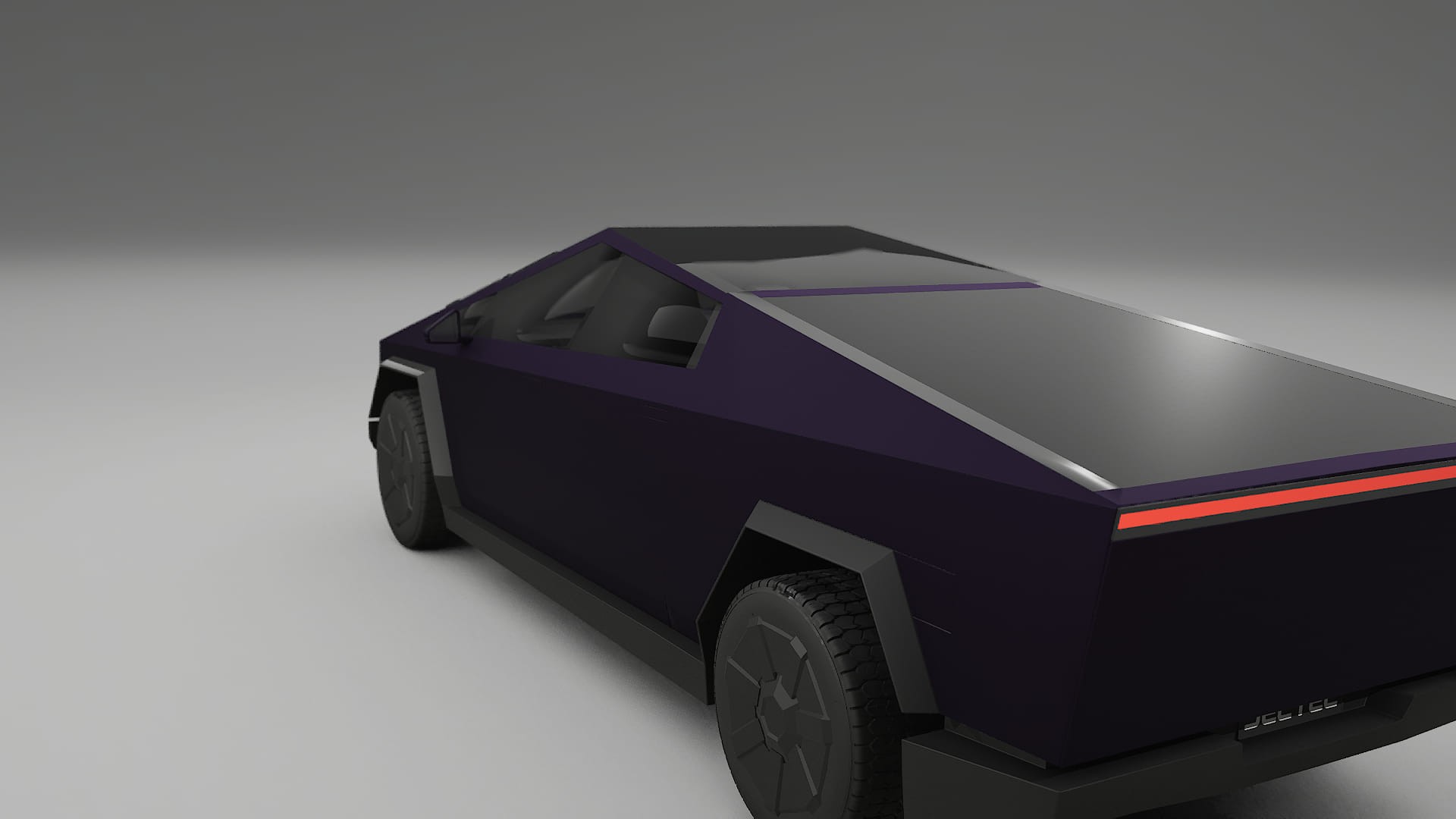 Tesla Cybertruck TPU Paint Protection Film | VIOLET Color Change PPF Full Pre-Cut Kit