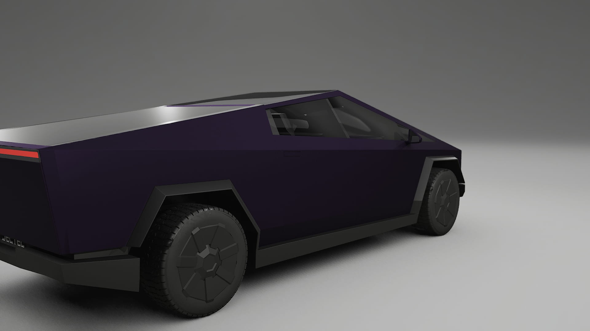 Tesla Cybertruck TPU Paint Protection Film | VIOLET Color Change PPF Full Pre-Cut Kit